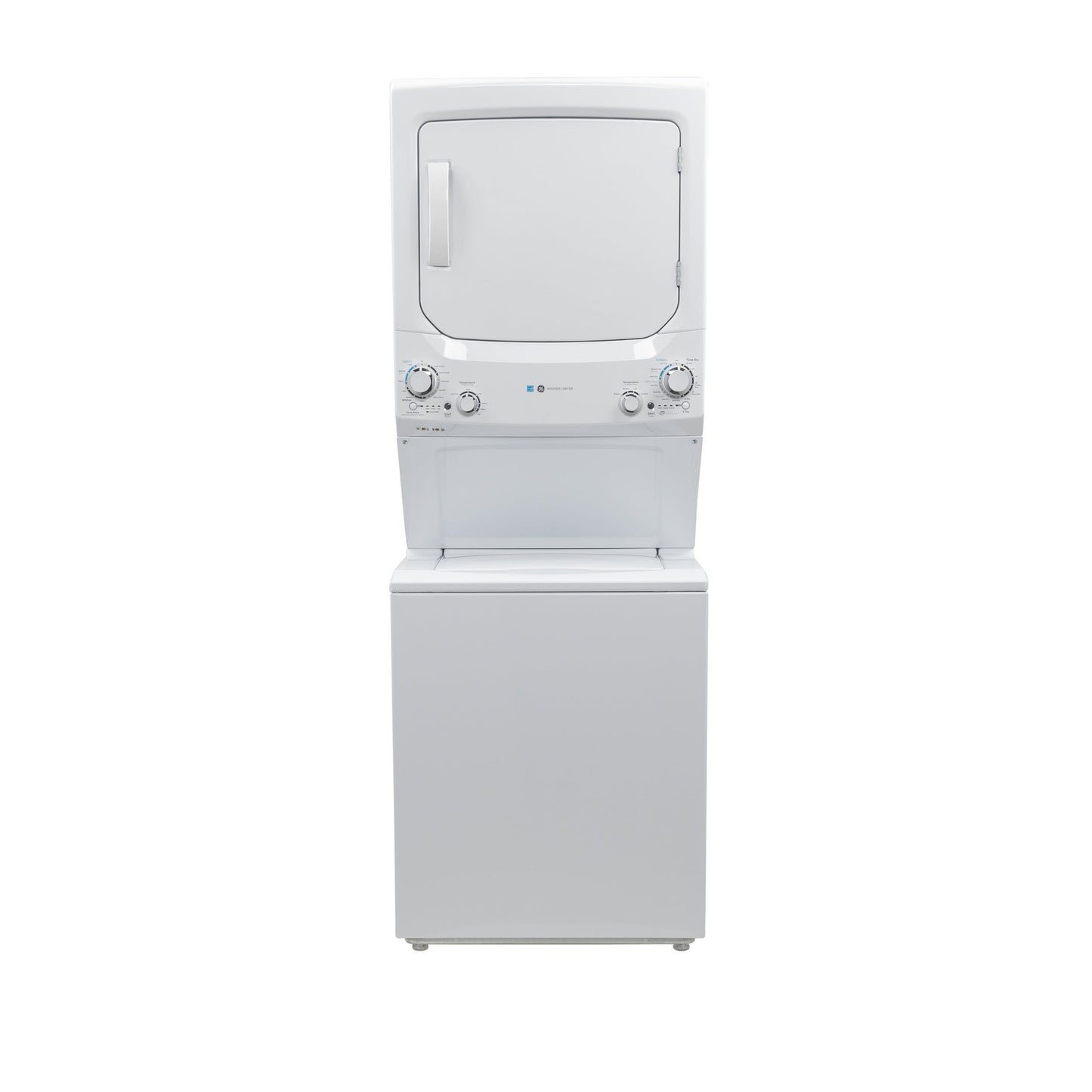 GE Unitized Spacemaker® ENERGY STAR® 3.9 cu. ft. Capacity Washer with Stainless Steel Basket and 5.9 cu. ft. Capacity Electric Dryer