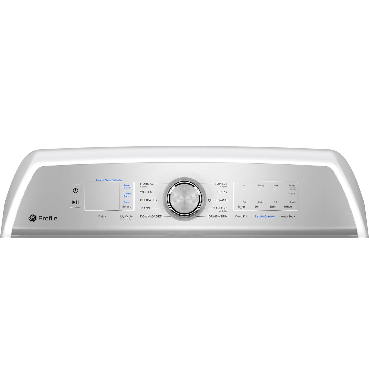 GE Profile™ 5.0 cu. ft. Capacity Washer with Smarter Wash Technology and FlexDispense™