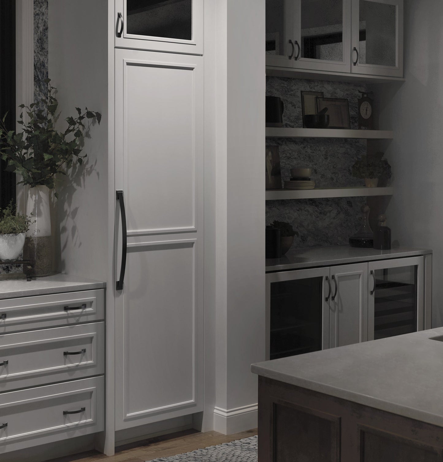 Monogram 30" Integrated, Panel-Ready Column Refrigerator