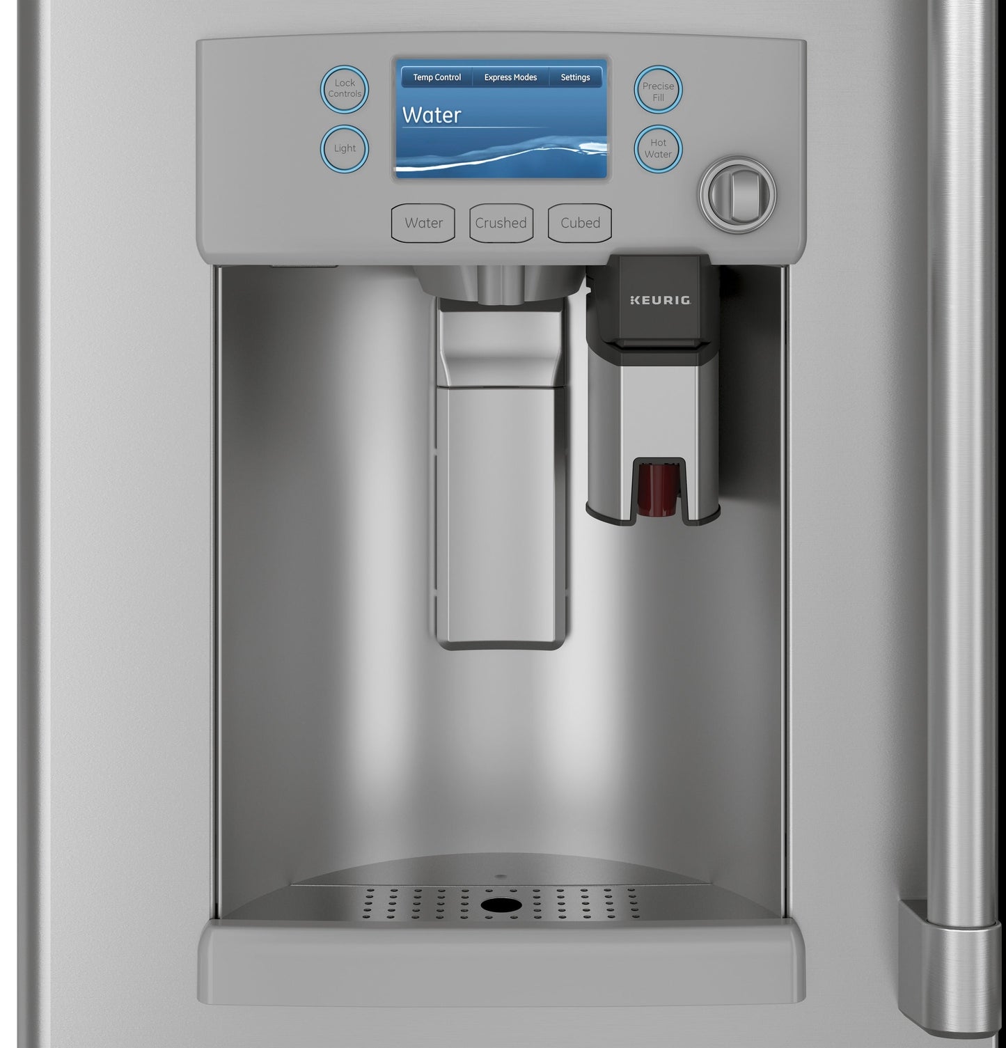 Café™ ENERGY STAR® 27.7 Cu. Ft. Smart French-Door Refrigerator with Keurig® K-Cup® Brewing System