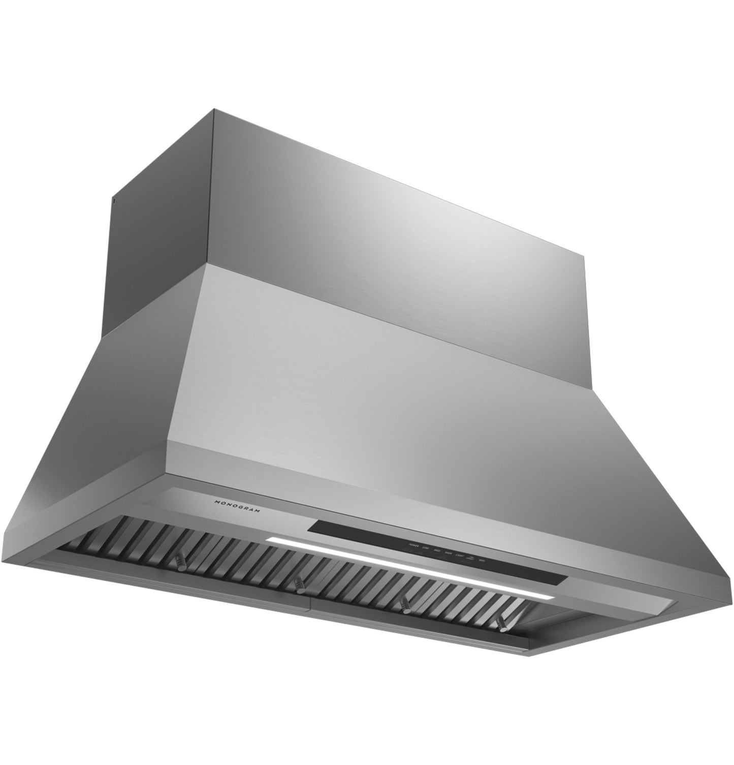 Monogram 48" Stainless Steel Professional Hood with Quietboost™ Blower