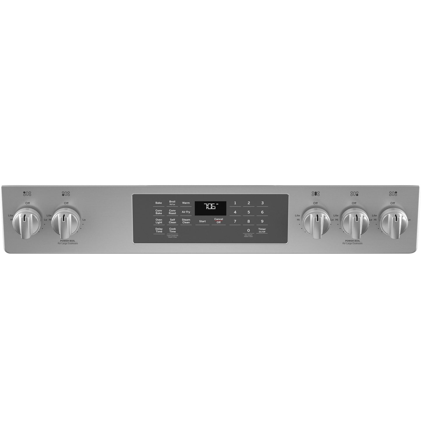 GE® 30" Slide-In Front-Control Convection Gas Range with No Preheat Air Fry