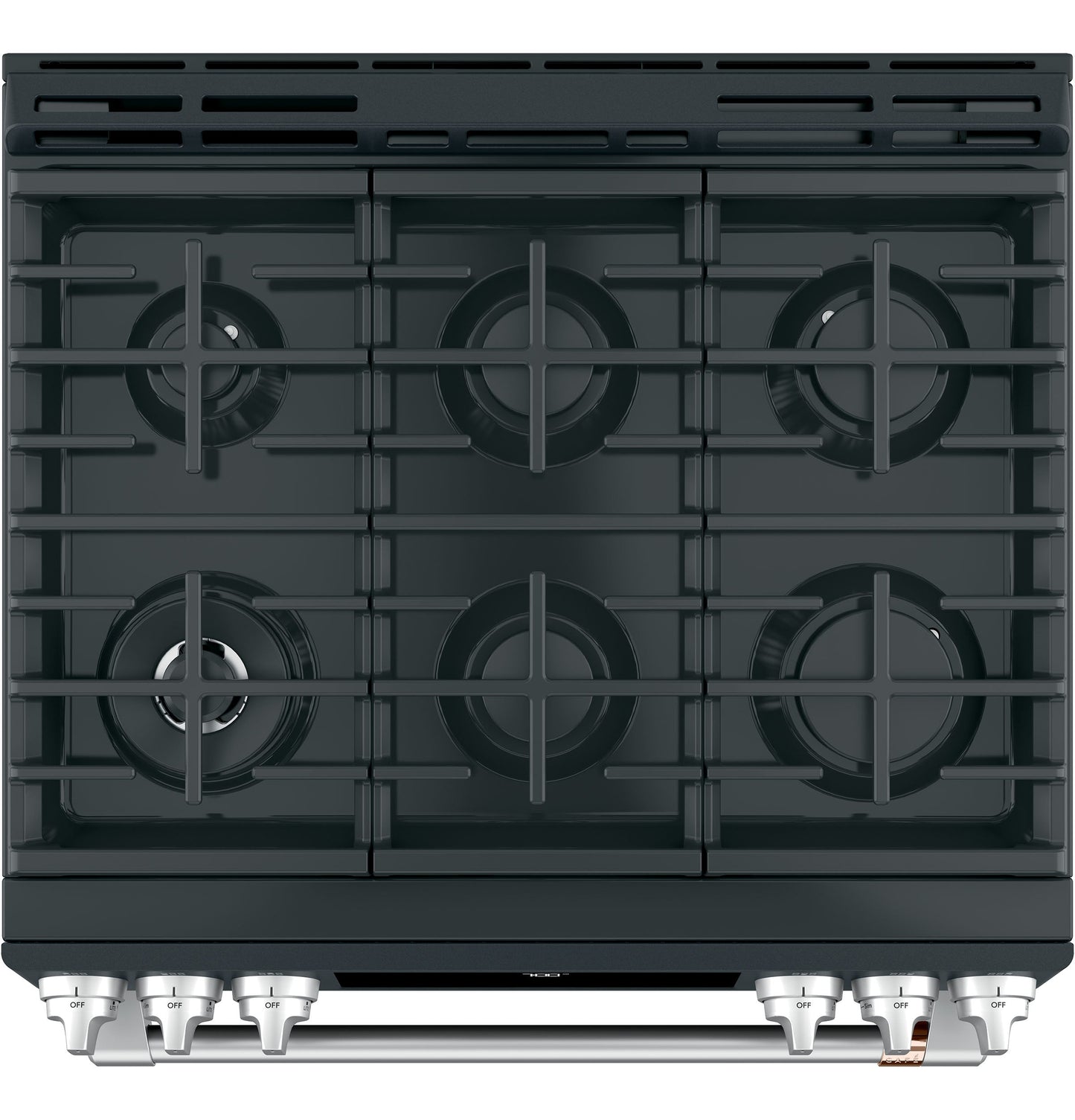 Café™ 30" Smart Slide-In, Front-Control, Gas Range with Convection Oven