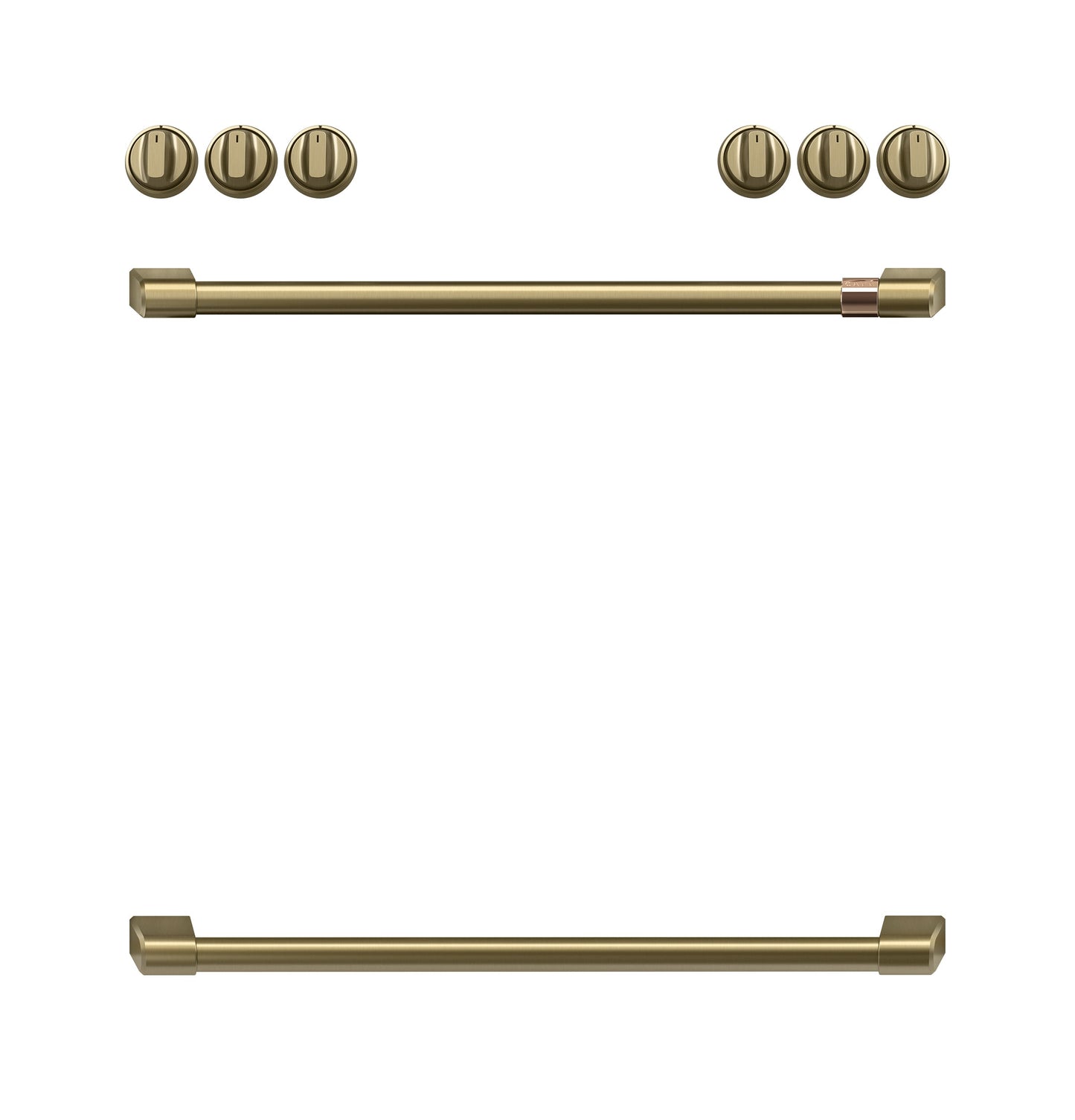 Café™ Handle Kit - Range Brushed Brass
