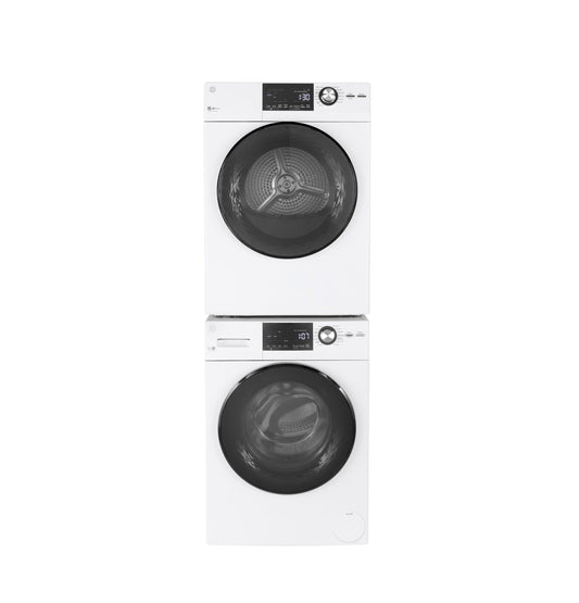 GE® 24" 4.3 Cu.Ft. Front Load Vented Electric Dryer with Stainless Steel Basket