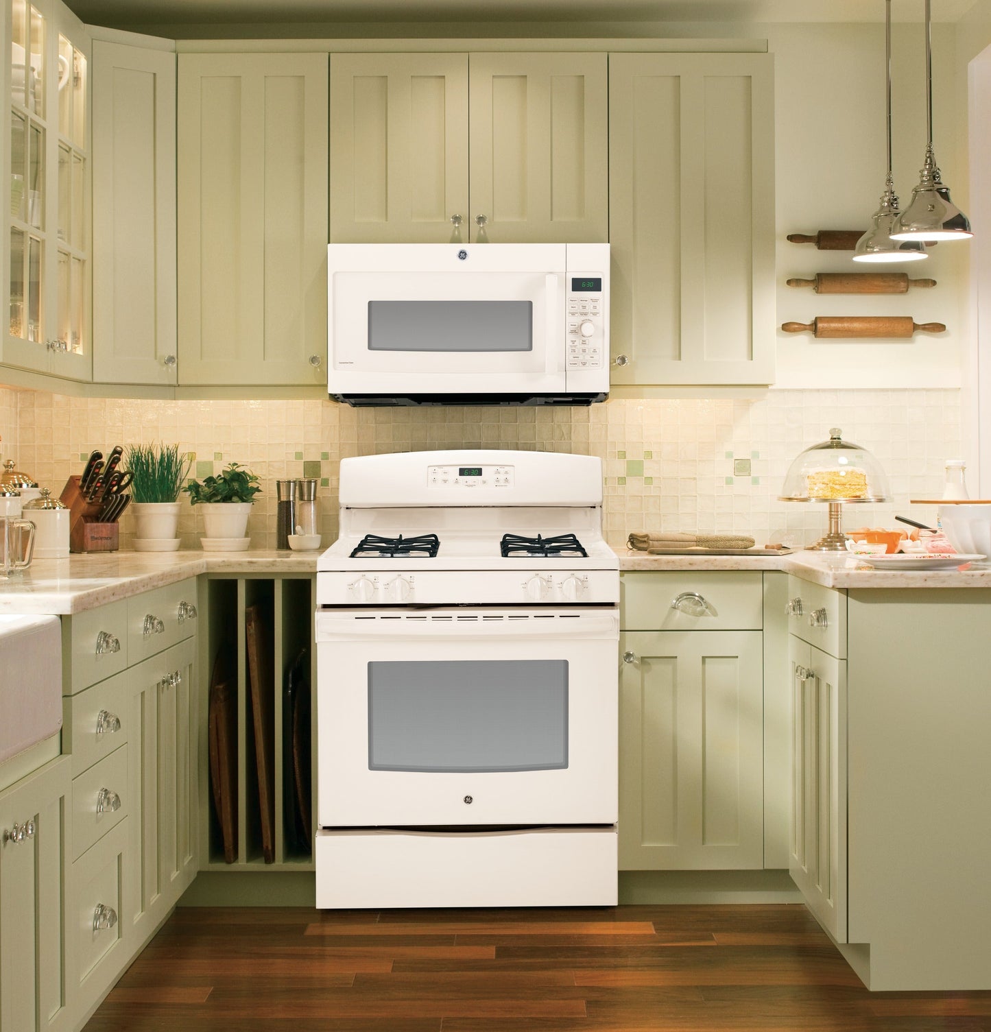 GE Profile™ Series 1.9 Cu. Ft. Over-the-Range Sensor Microwave Oven