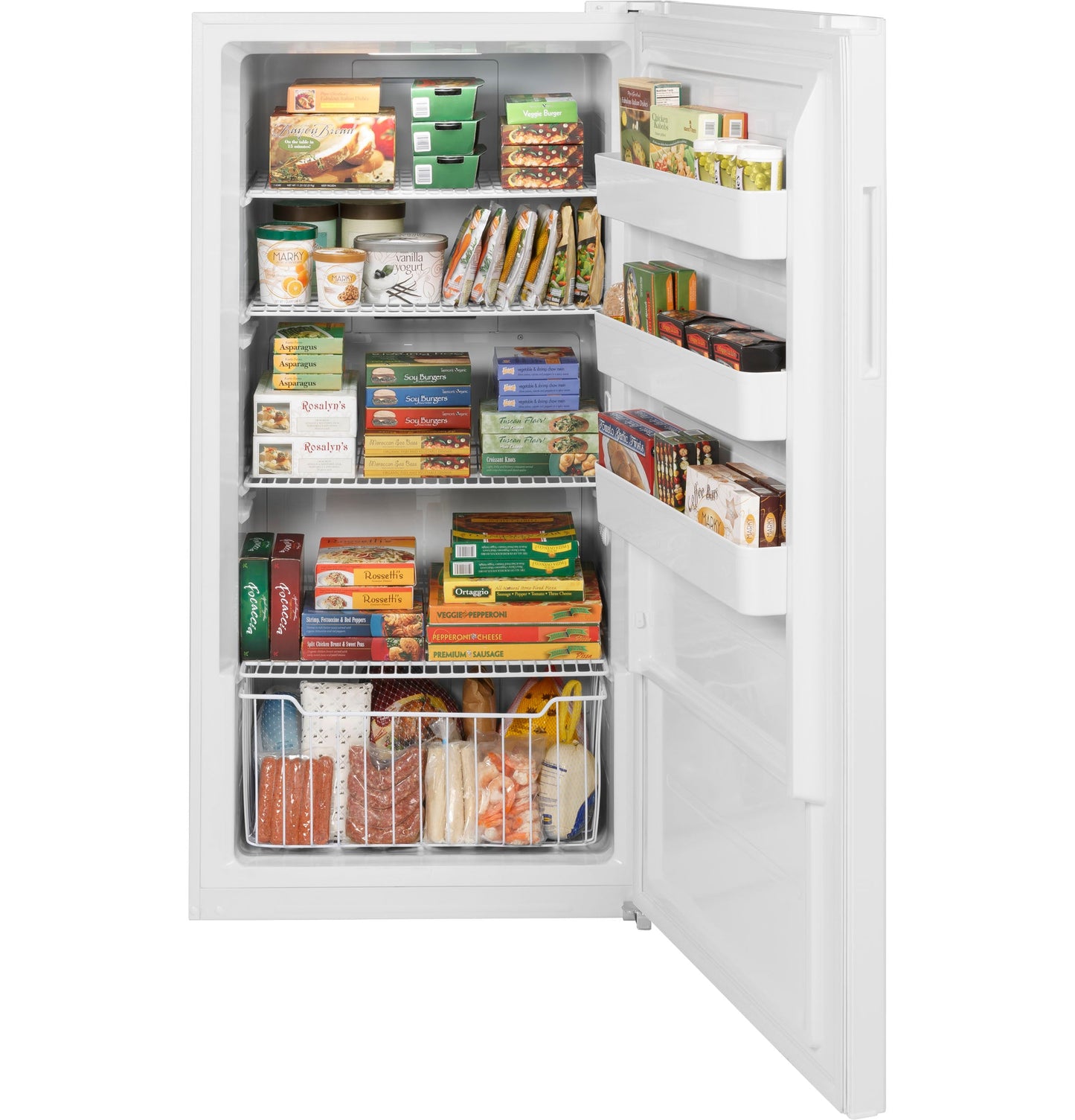 GE® 17.3 Cu. Ft. Frost-Free Garage Ready Upright Freezer