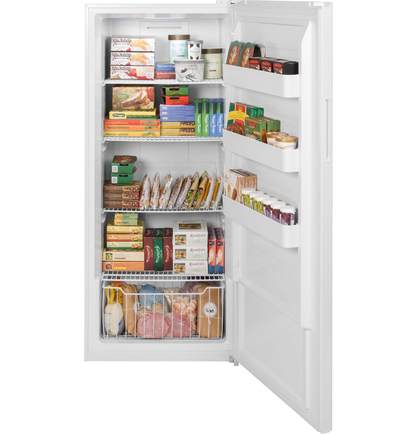 GE® 21.3 Cu. Ft. Frost-Free Garage Ready Upright Freezer