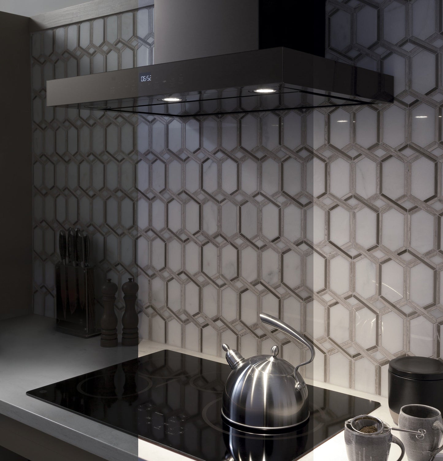 36” Smart Designer Wall Mount Hood w/ Perimeter Venting