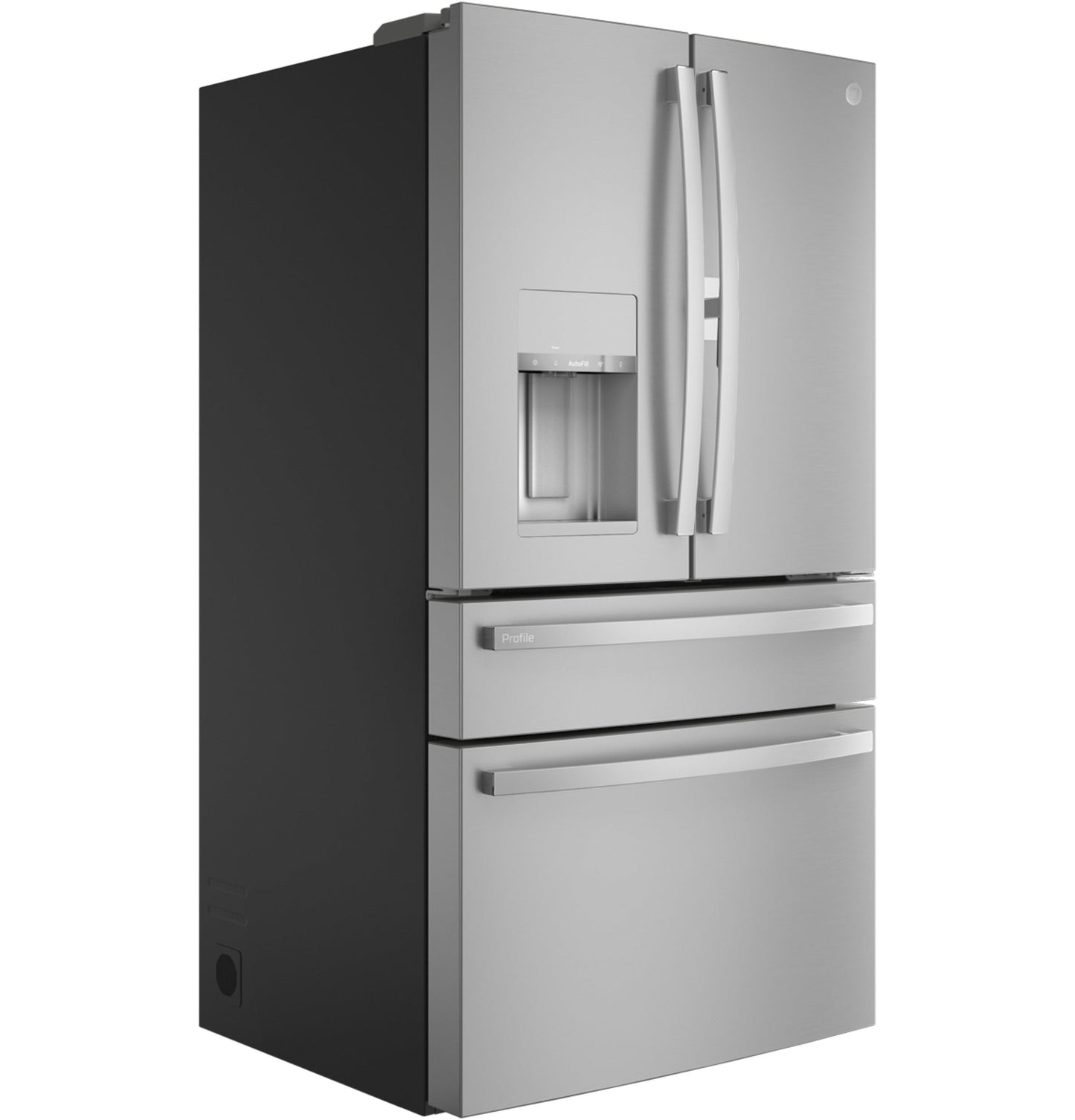 GE Profile™ 27.9 Cu. Ft. Smart Fingerprint Resistant 4-Door French-Door Refrigerator with Door In Door