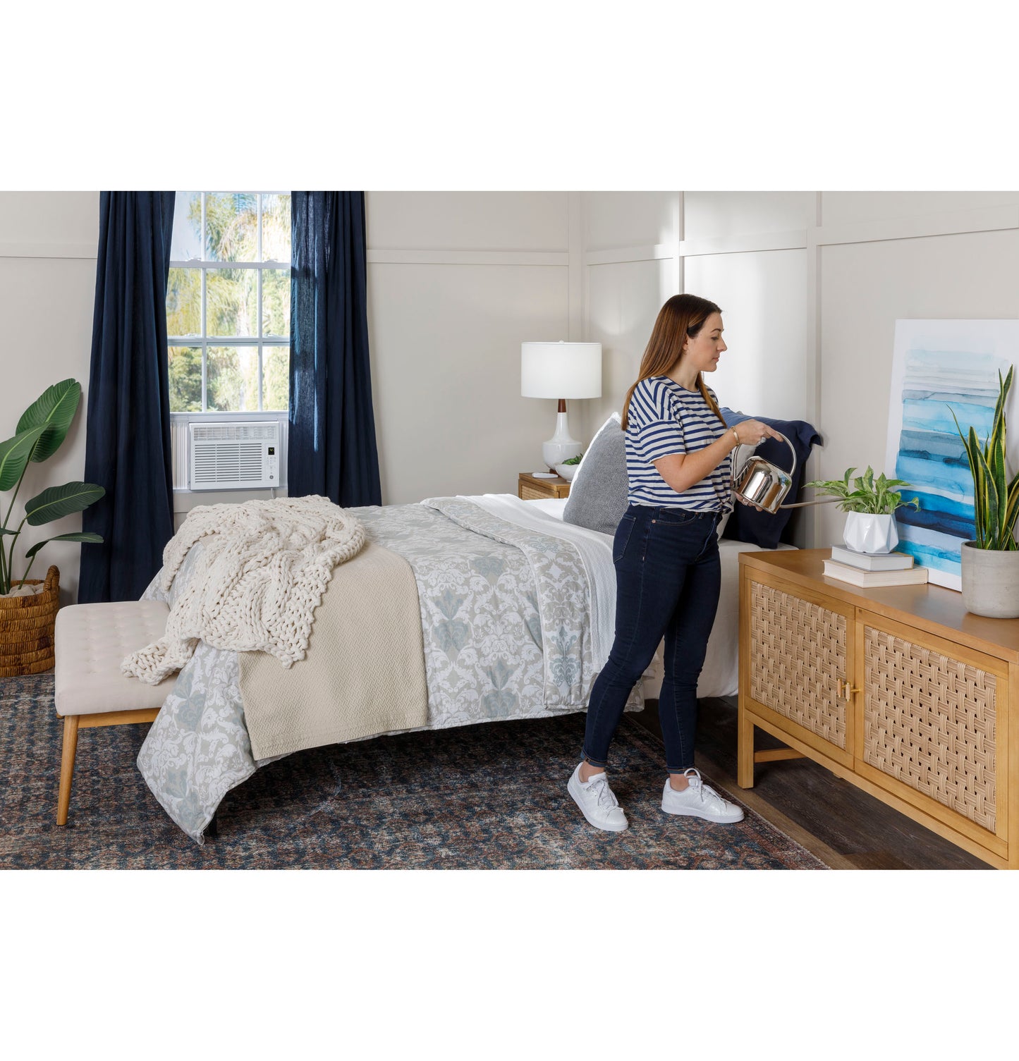 GE® 6,000 BTU Electronic Window Air Conditioner for Small Rooms up to 250 sq ft.