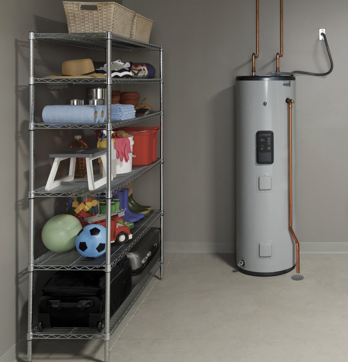 GE® Smart 40 Gallon Tall Electric Water Heater