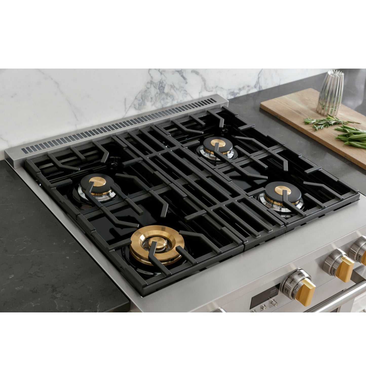 Monogram 30" All Gas Professional Range with 4 Burners (Natural Gas)