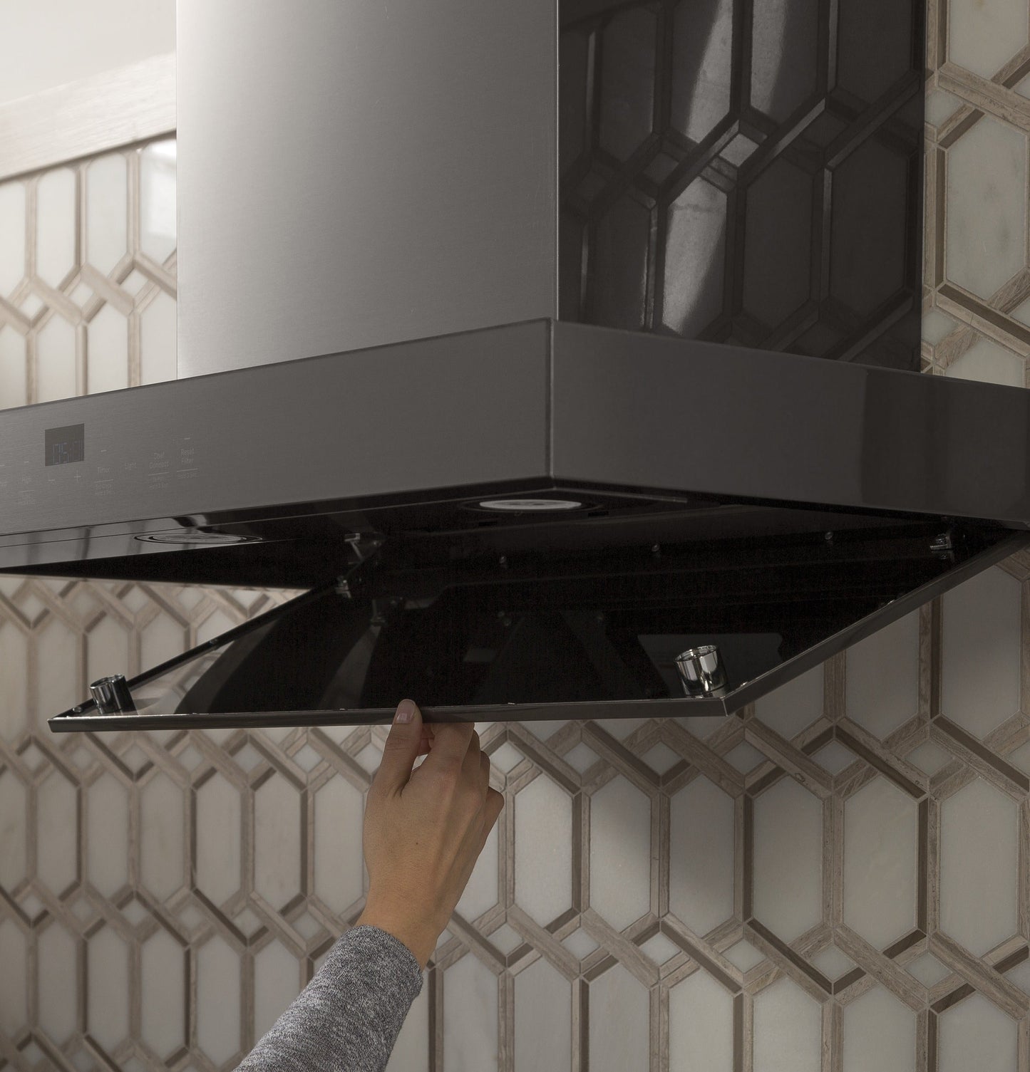 36” Smart Designer Wall Mount Hood w/ Perimeter Venting