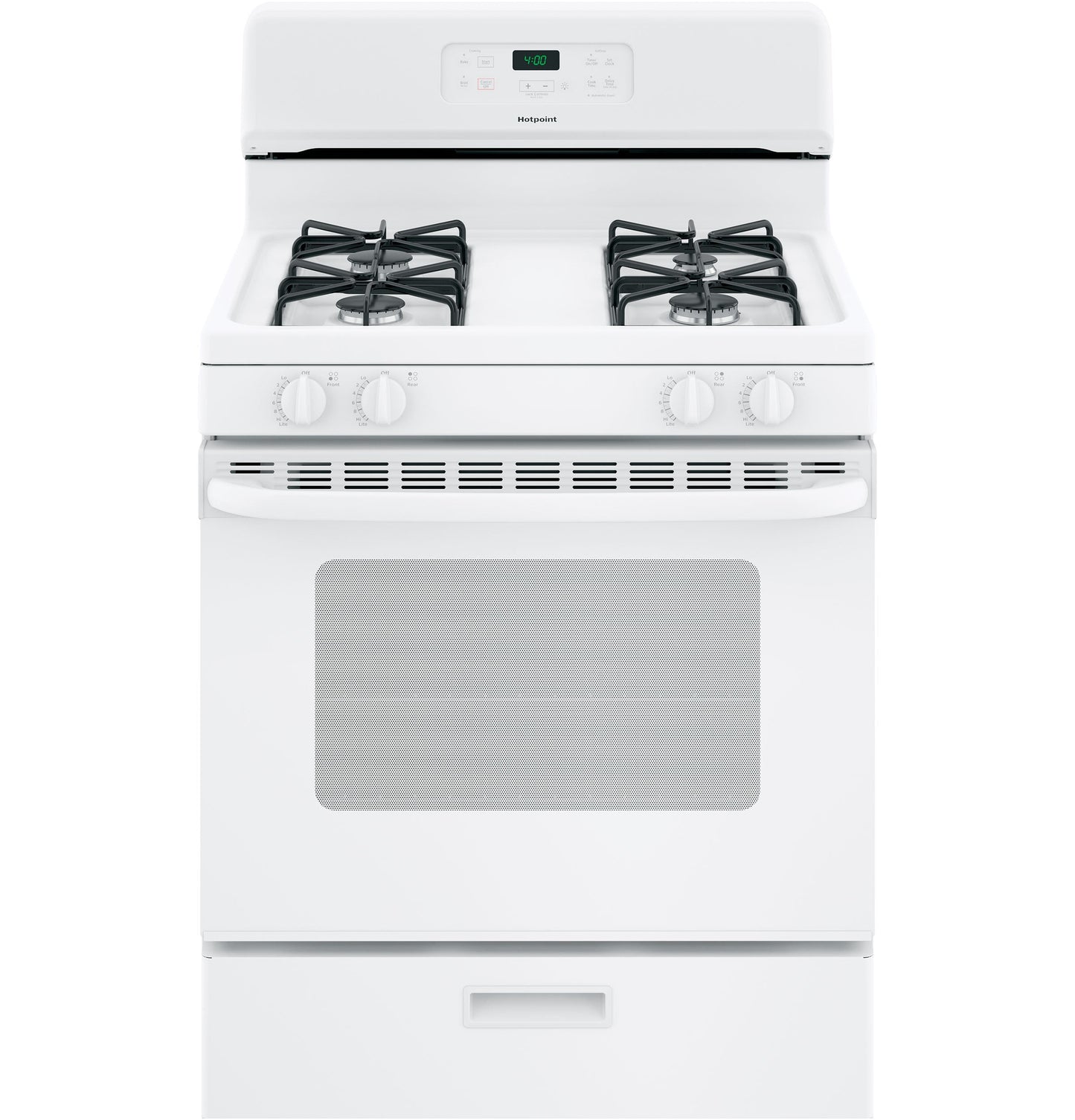 Hotpoint® 30" Free-Standing Standard Clean Gas Range