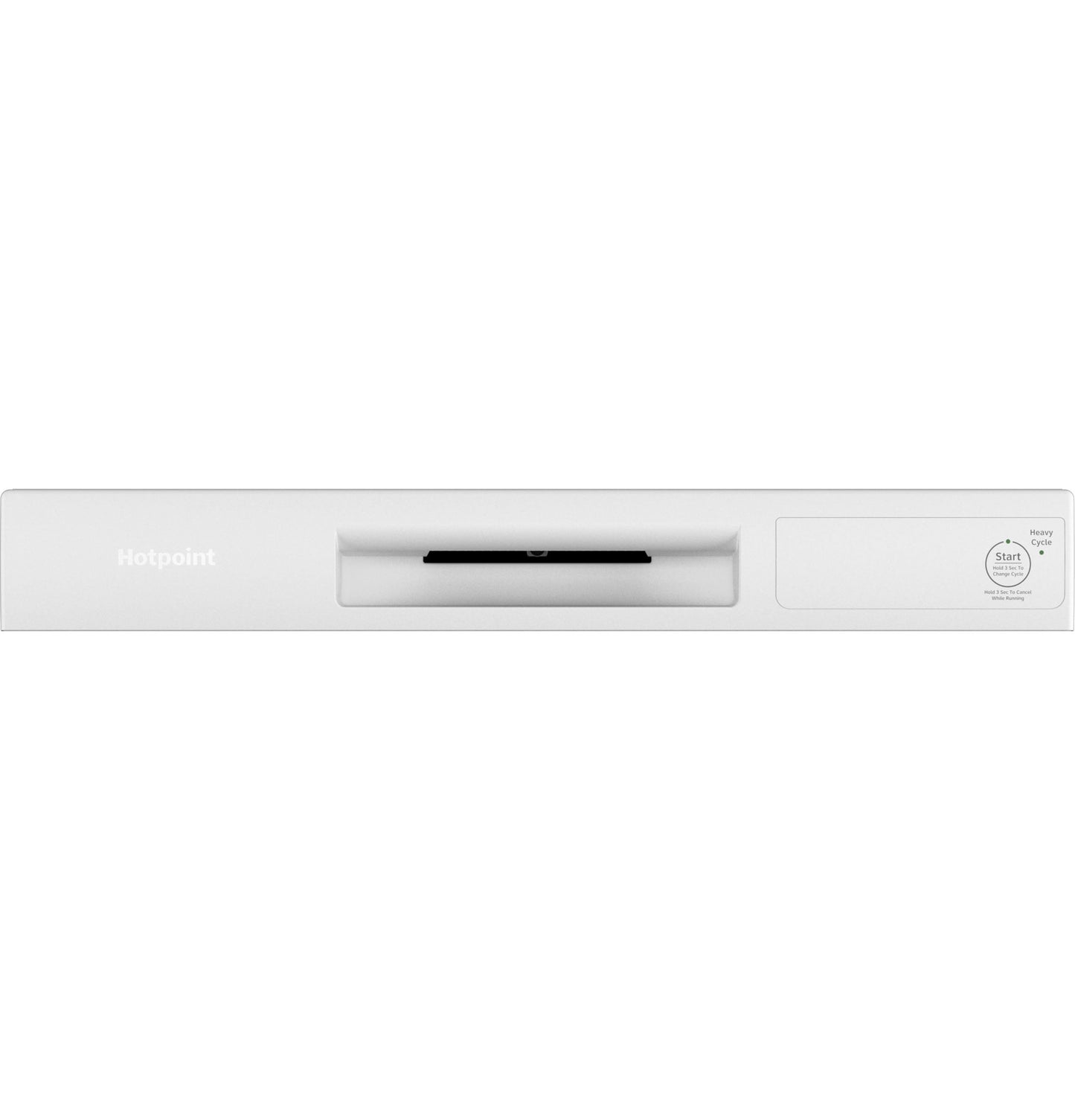 Hotpoint® One Button Dishwasher with Plastic Interior
