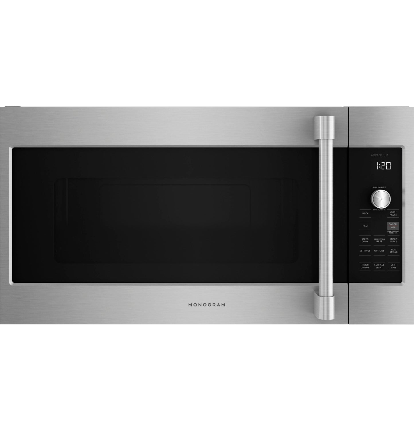 Monogram Advantium® 120 Above-the-Cooktop Speedcooking Oven