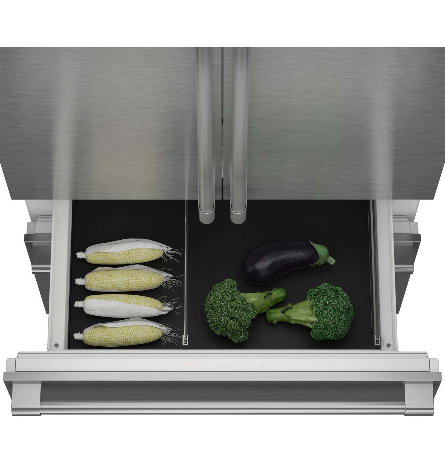 Monogram 36" Integrated French-Door Refrigerator