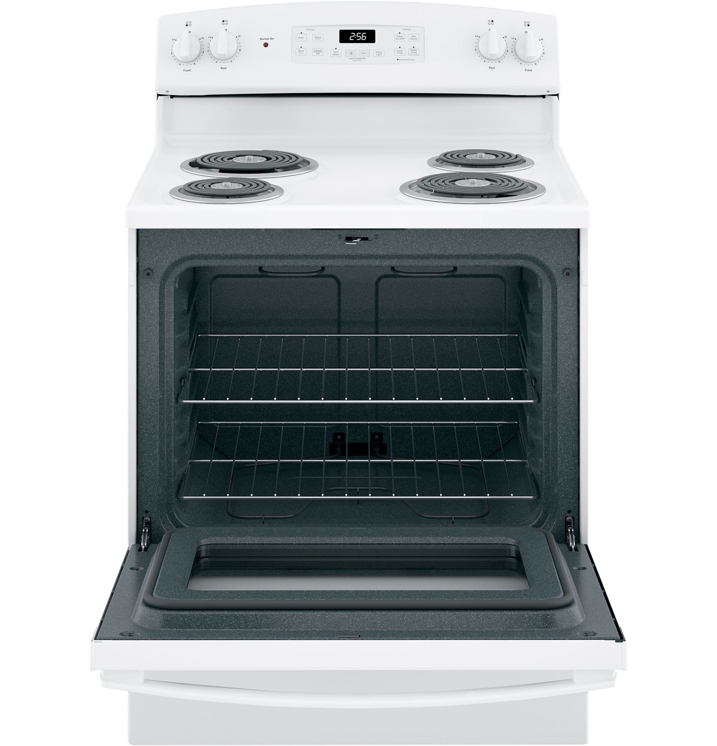 GE® 30" Free-Standing Self-Clean Electric Range
