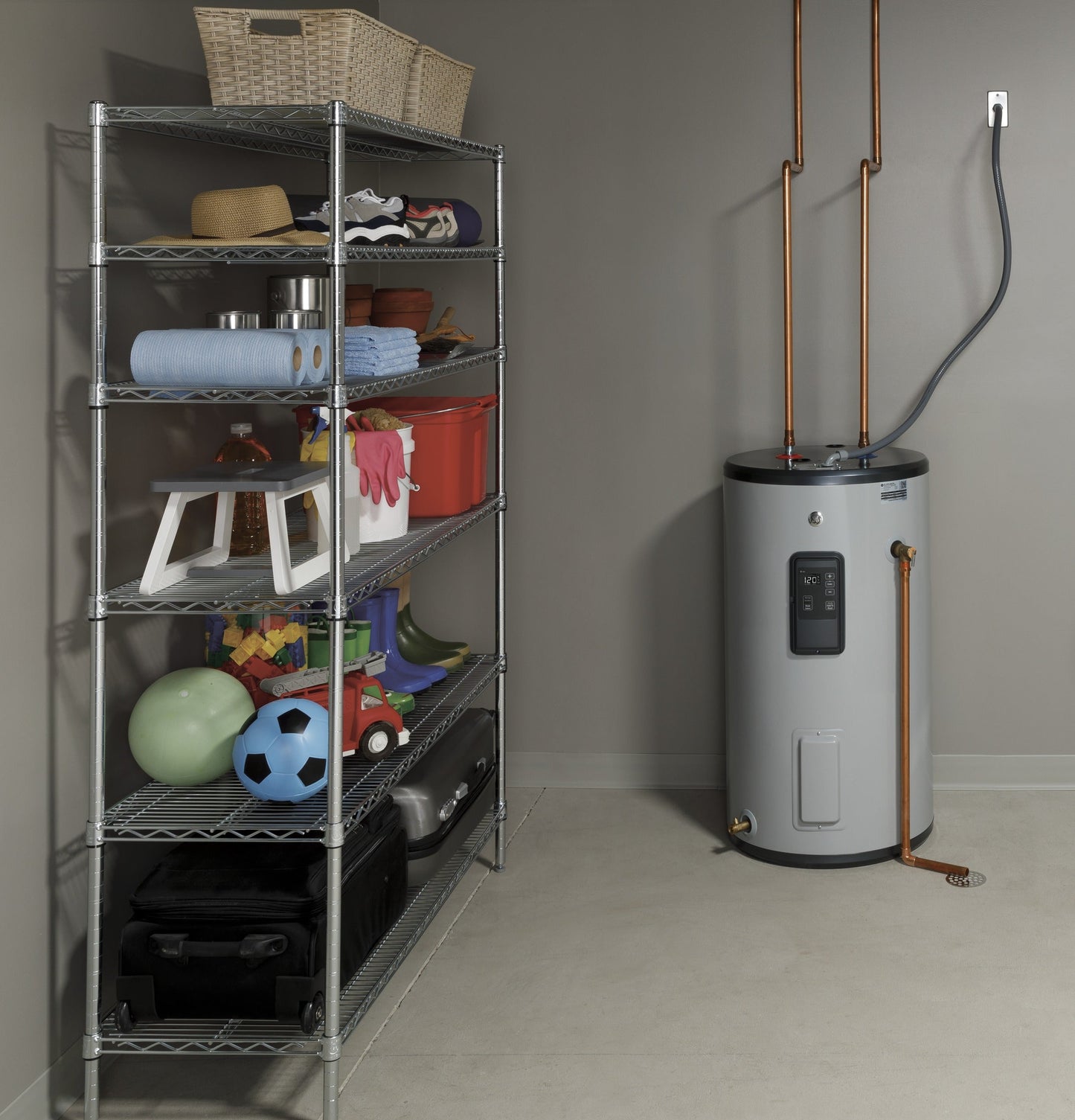 GE® Smart 30 Gallon Short Electric Water Heater