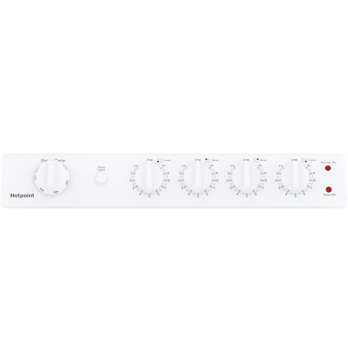 Hotpoint® 24" Electric Free-Standing Front-Control Range