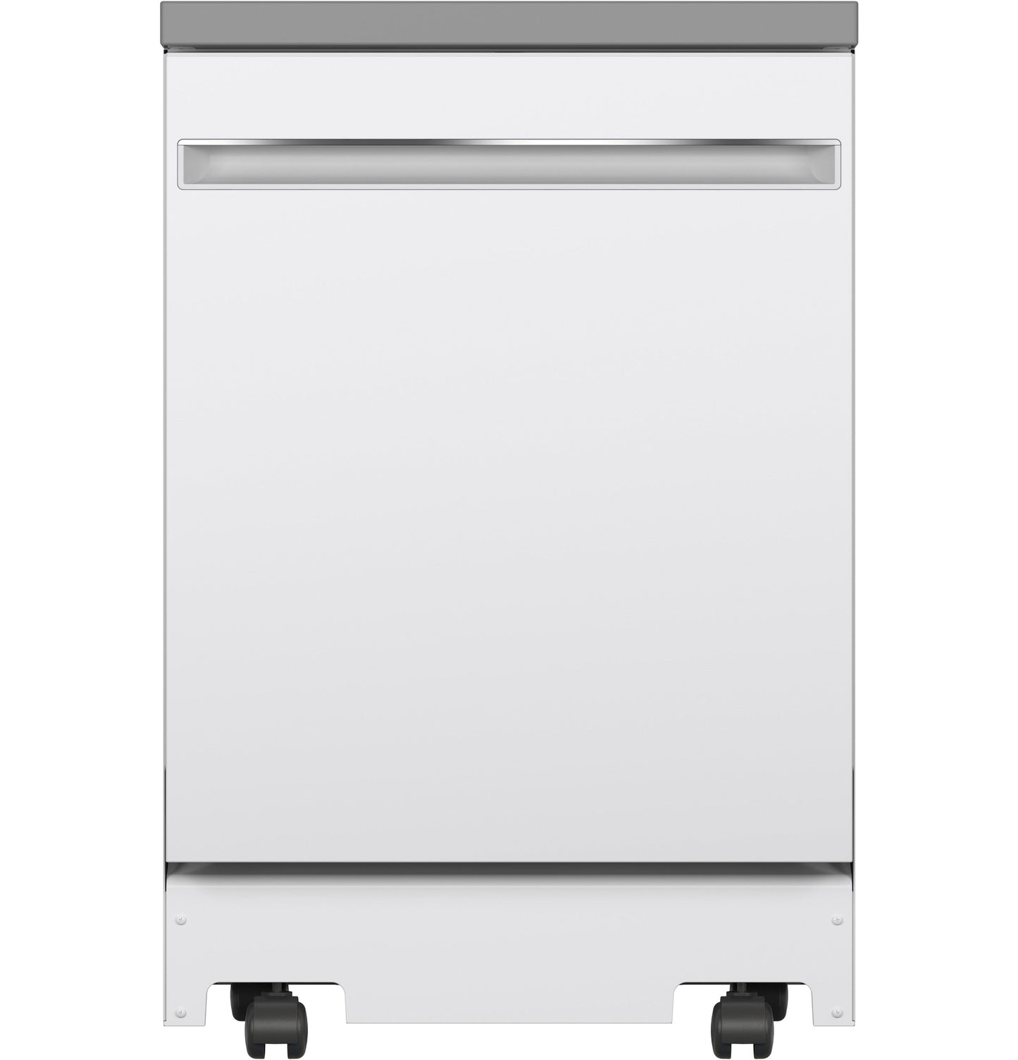 GE® 24" Stainless Steel Interior Portable Dishwasher with Sanitize Cycle