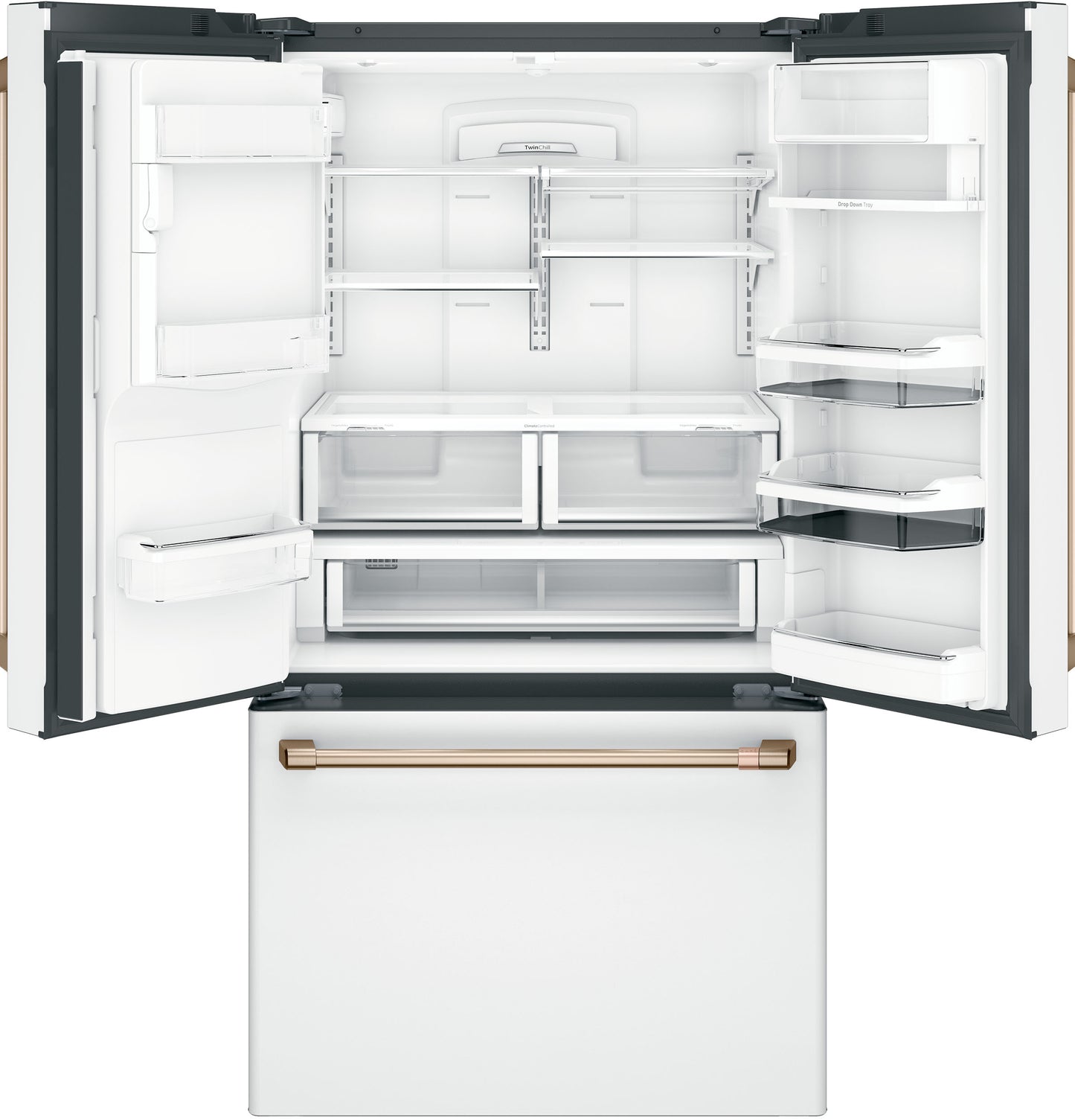 Café™ ENERGY STAR® 27.7 Cu. Ft. Smart French-Door Refrigerator with Hot Water Dispenser