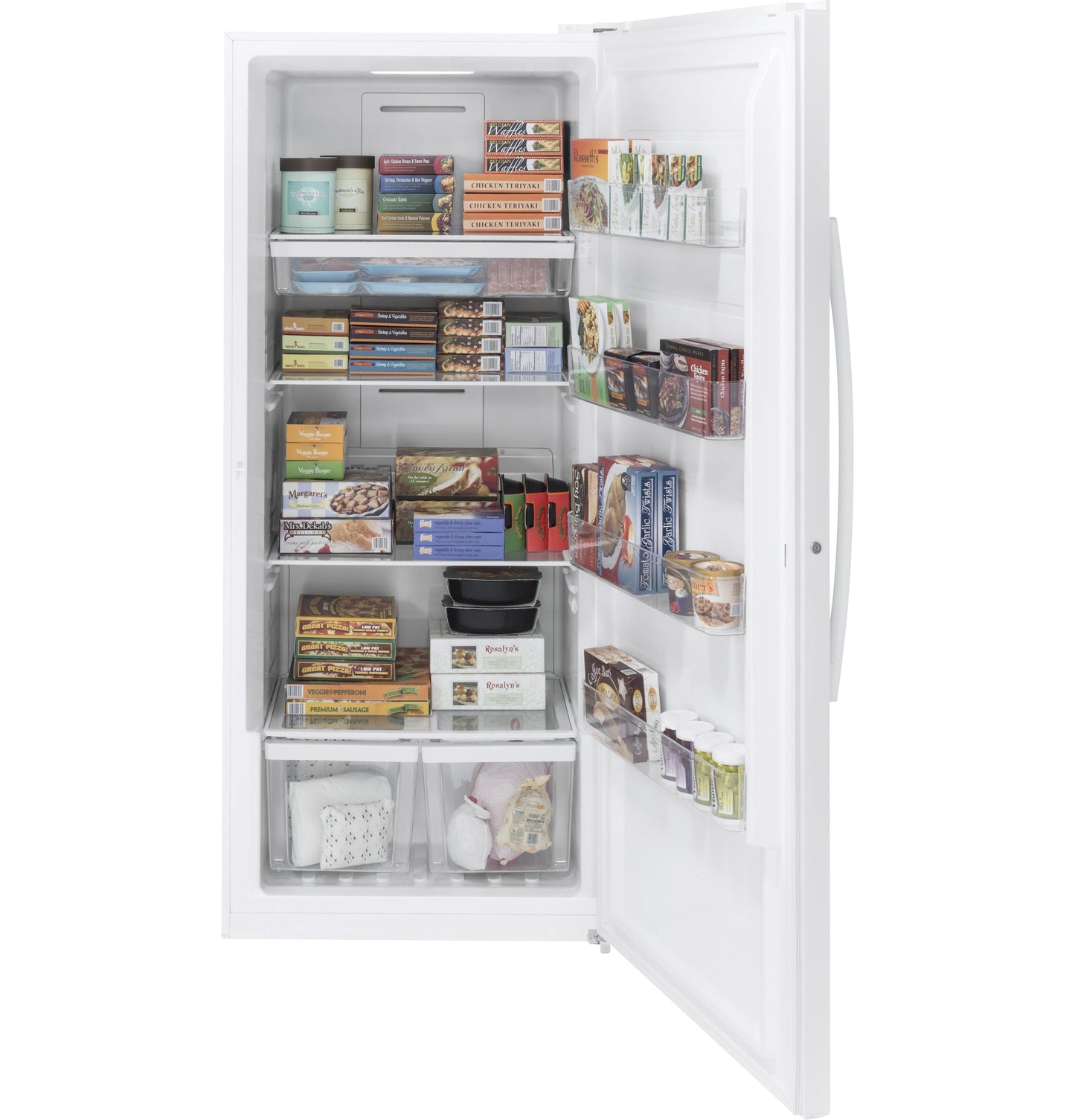 GE® 21.3 Cu. Ft. Frost-Free Garage Ready Upright Freezer