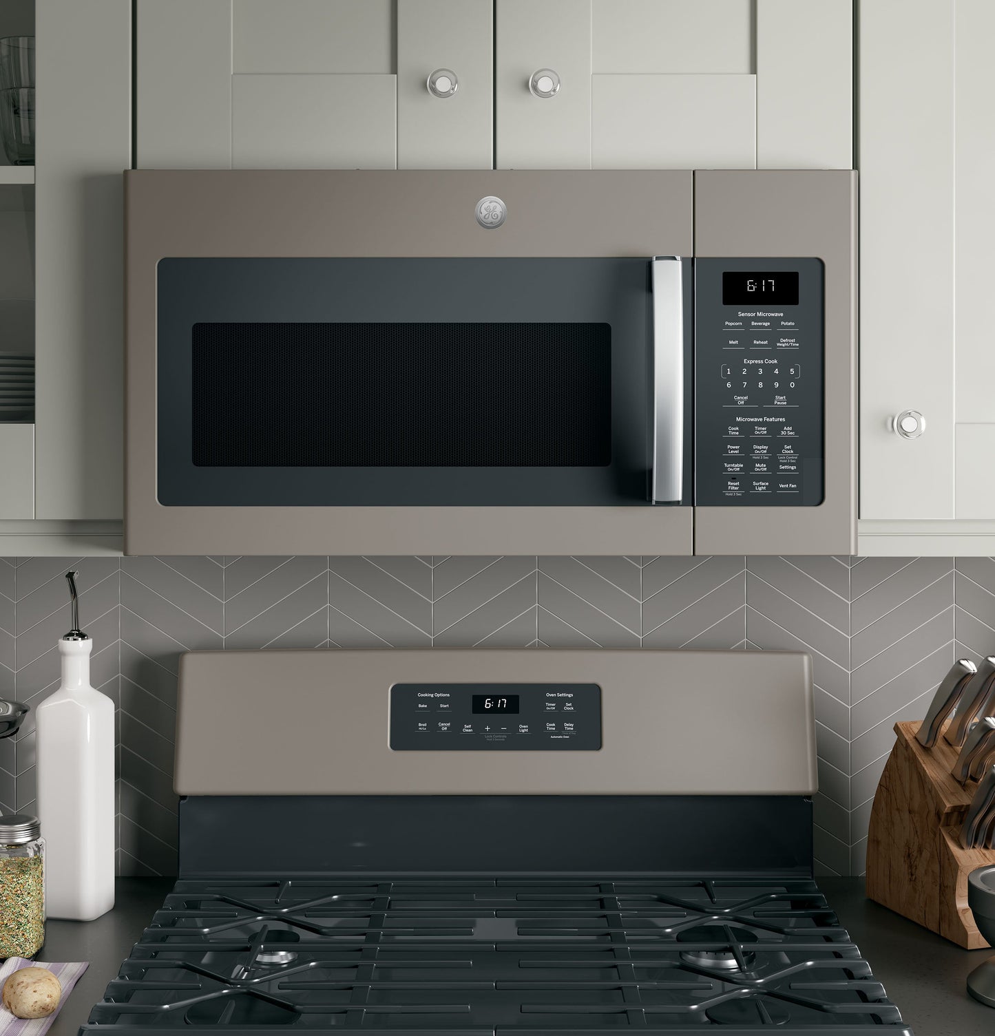 GE® 1.7 Cu. Ft. Over-the-Range Sensor Microwave Oven