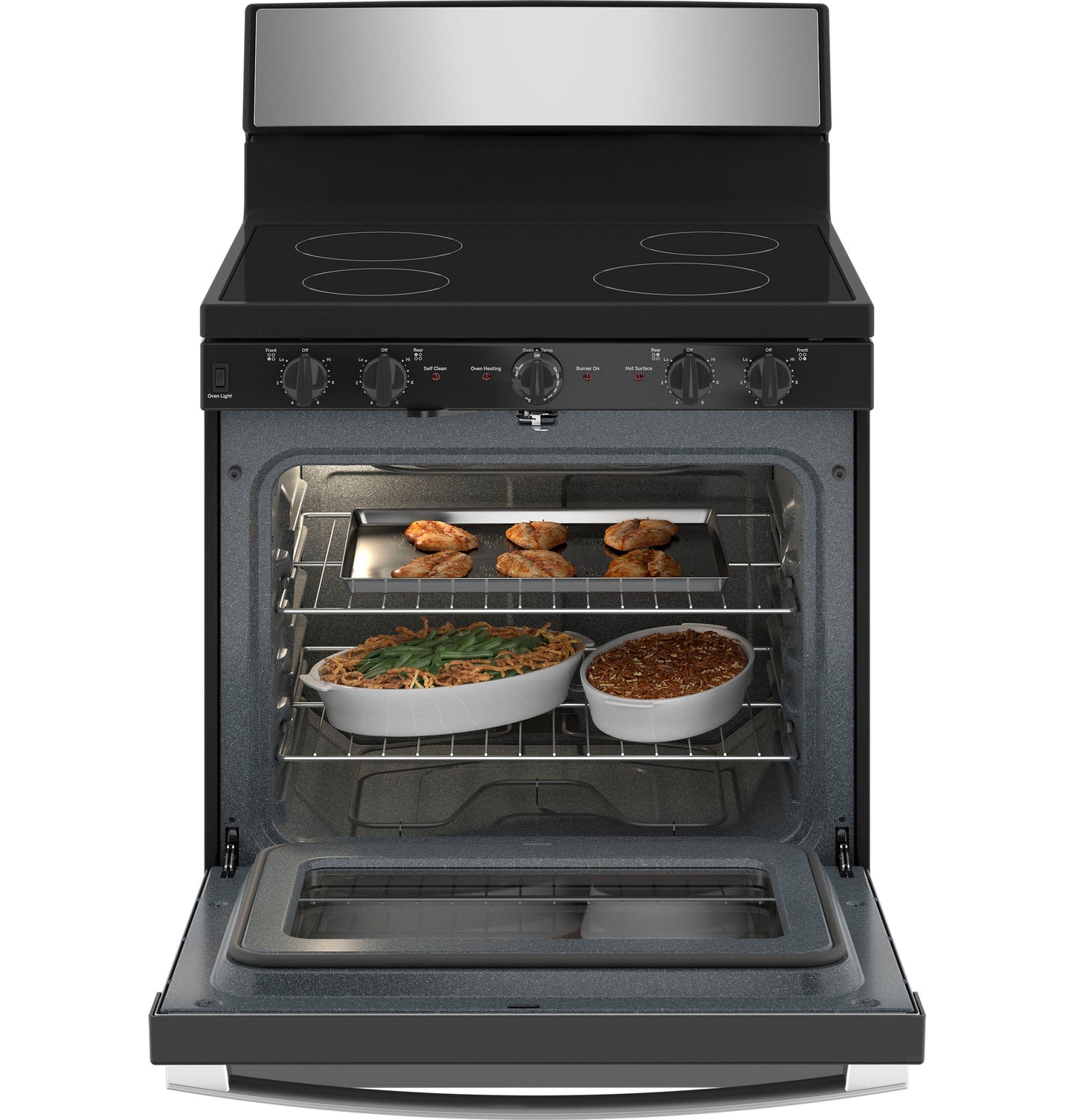 GE 30” Free-standing Electric Radiant Smooth Cooktop Range