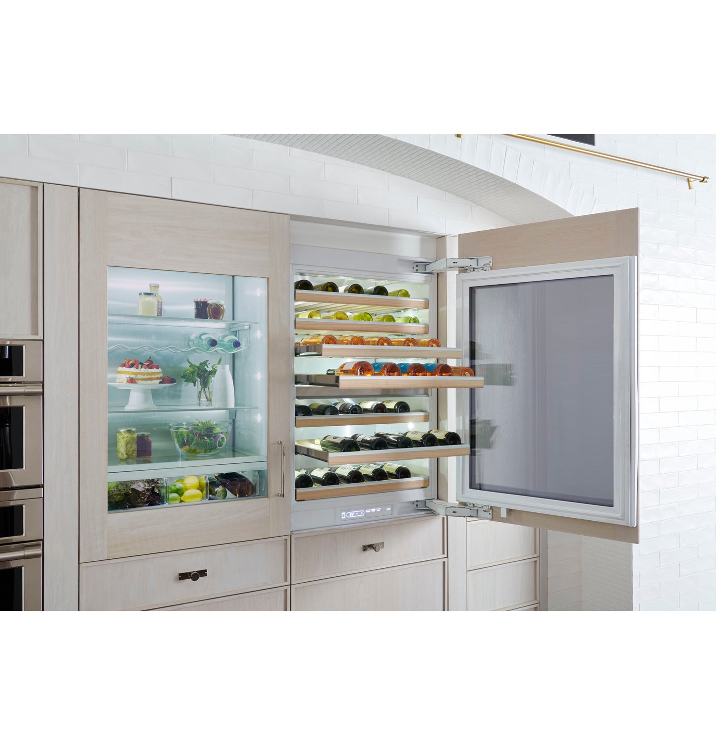 30" Fully-Integrated Wine Sommelier