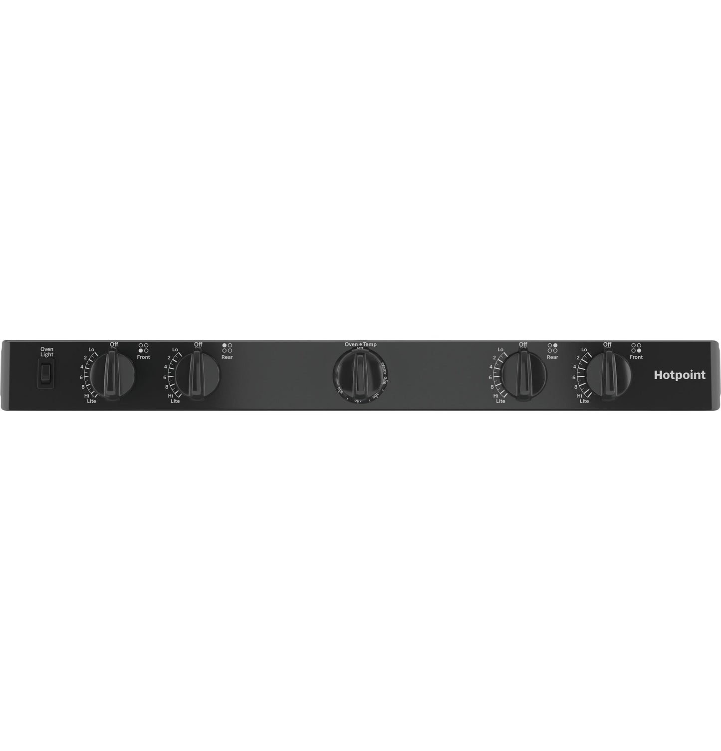 Hotpoint® 30" Free-Standing Front Control Gas Range