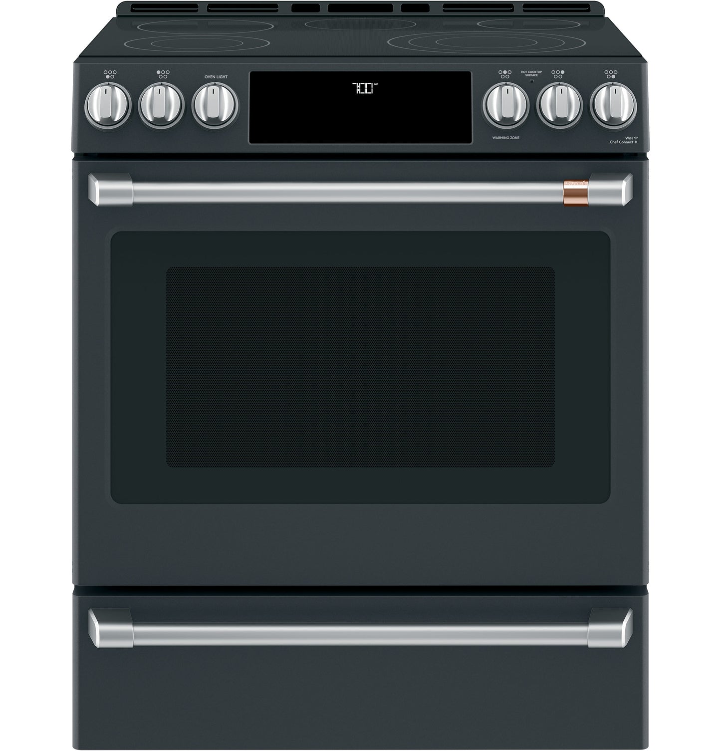Café™ 30" Smart Slide-In, Front-Control, Radiant and Convection Range