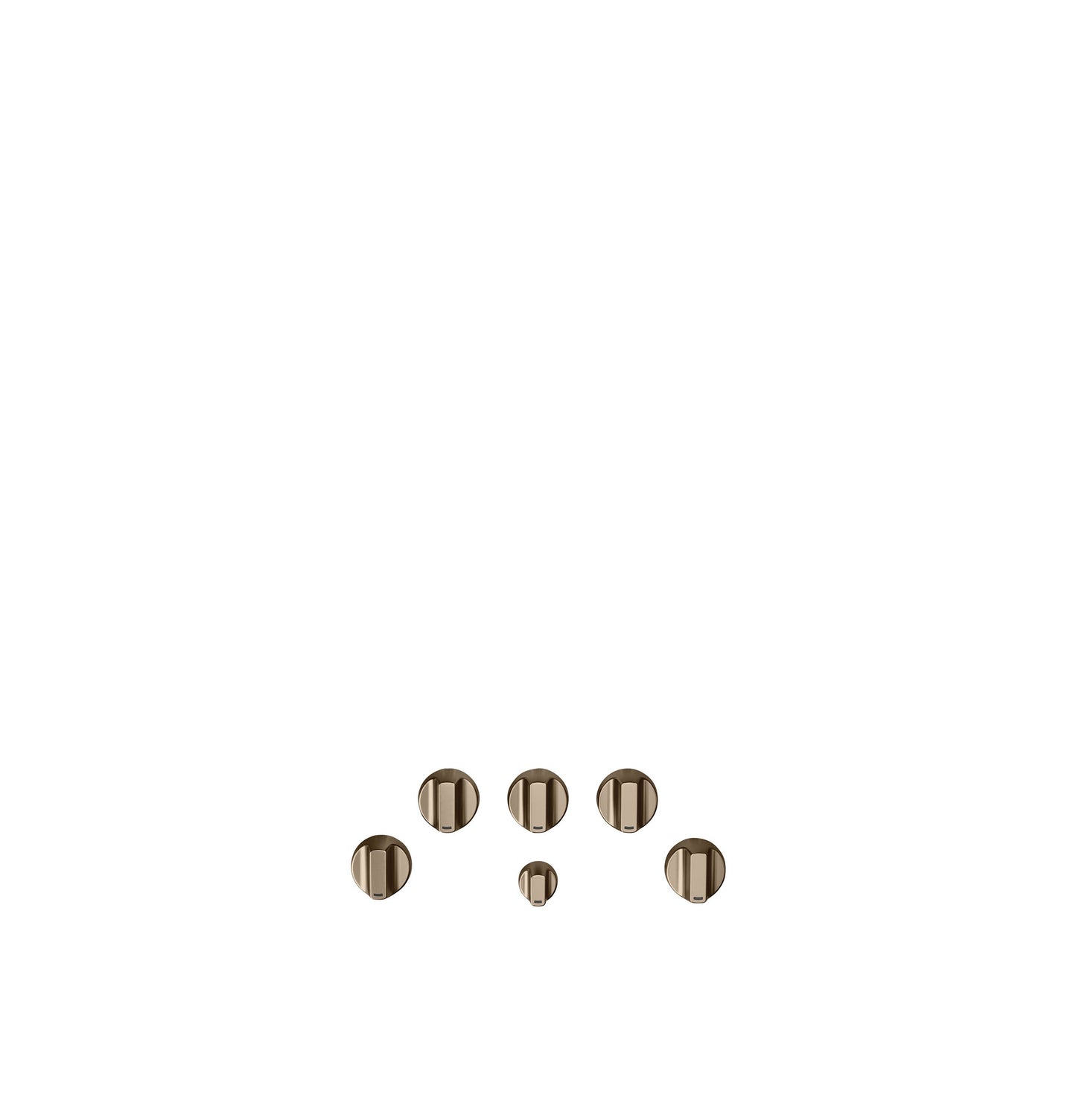 Café™ 5 Gas Cooktop Knobs - Brushed Bronze