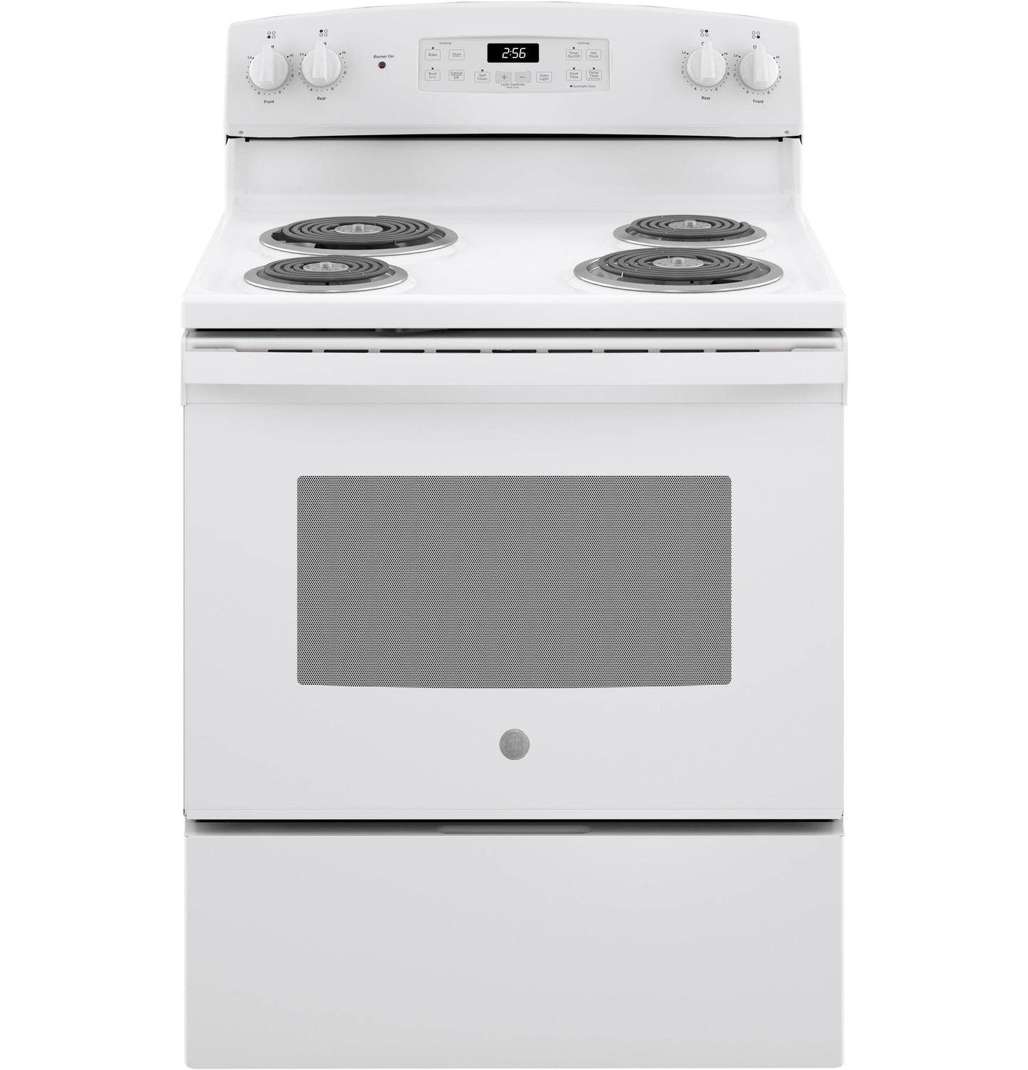 GE® 30" Free-Standing Self-Clean Electric Range