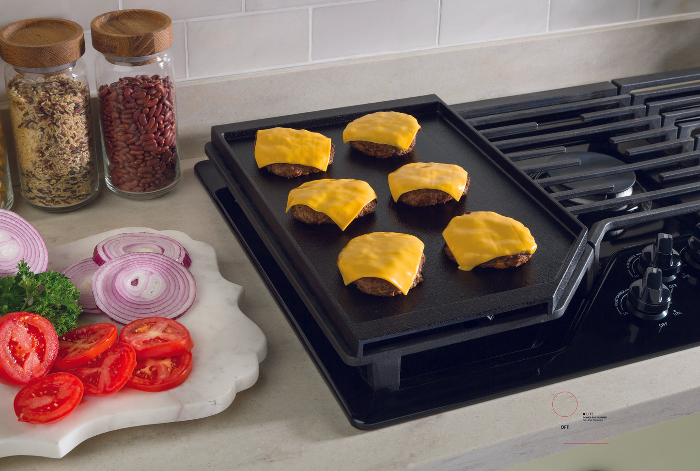 Optional 36" Cast Iron Griddle