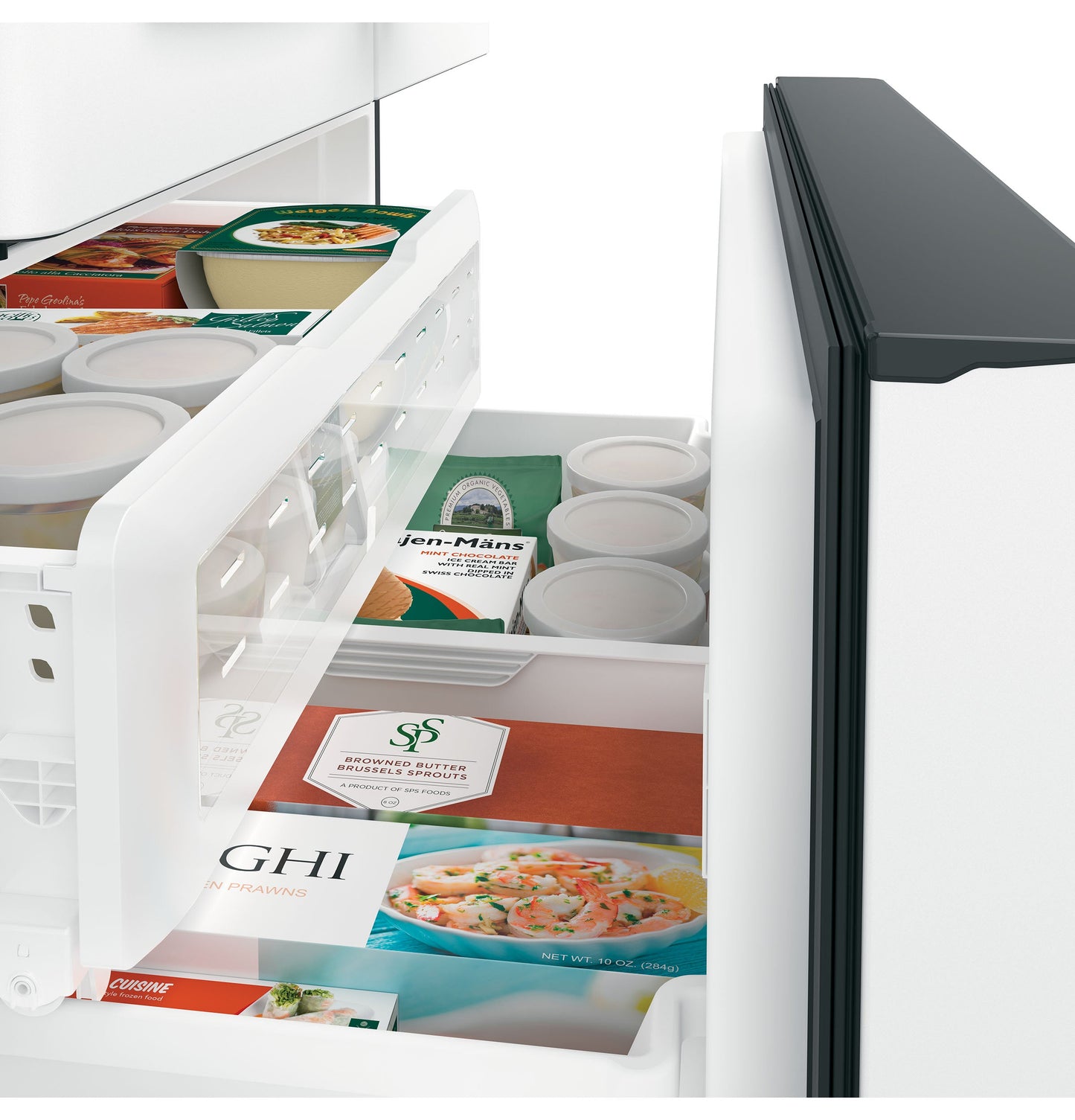 Café™ ENERGY STAR® 27.7 Cu. Ft. Smart French-Door Refrigerator with Hot Water Dispenser