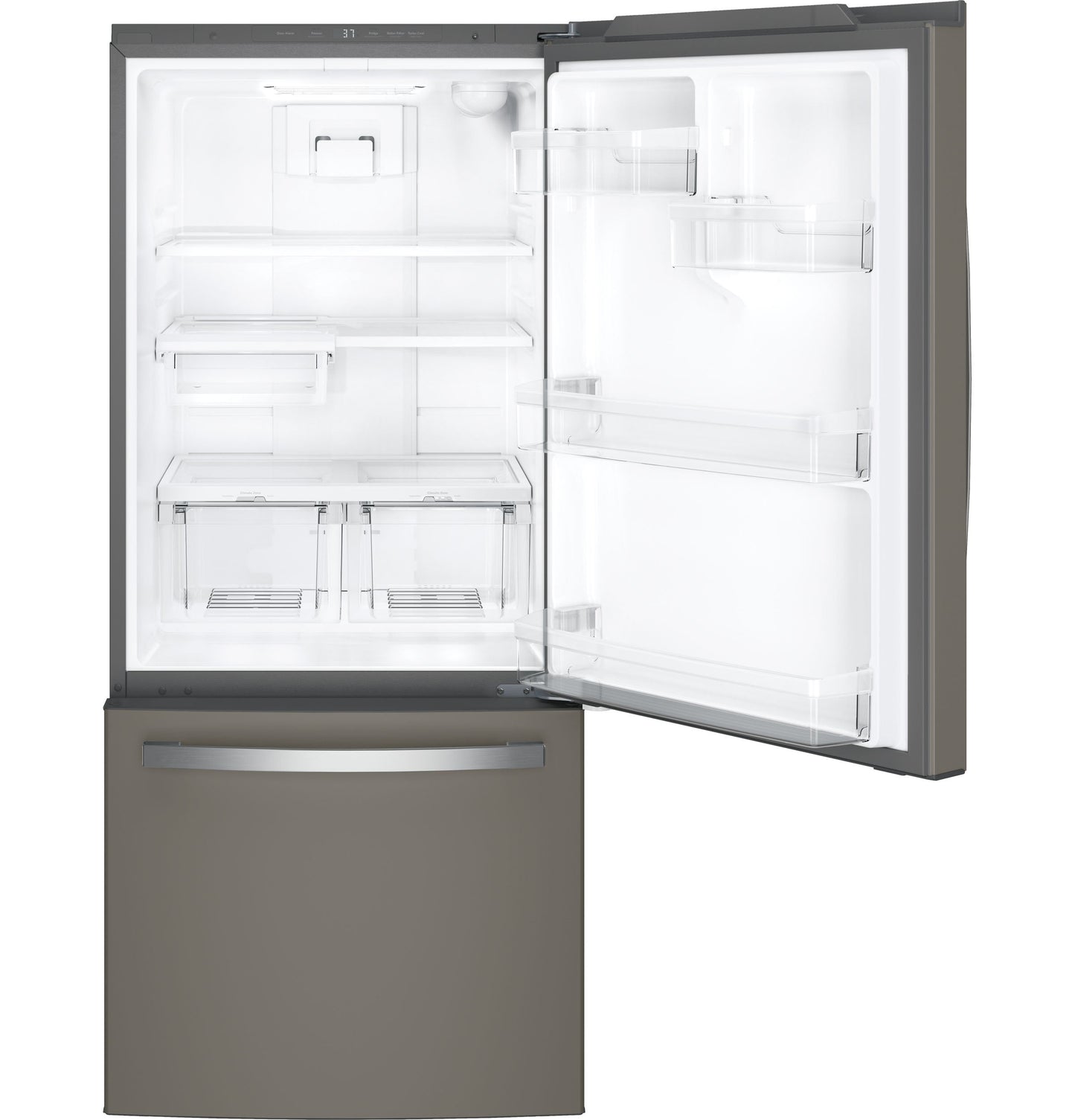 GE® ENERGY STAR® 21.0 Cu. Ft. Bottom-Freezer Refrigerator