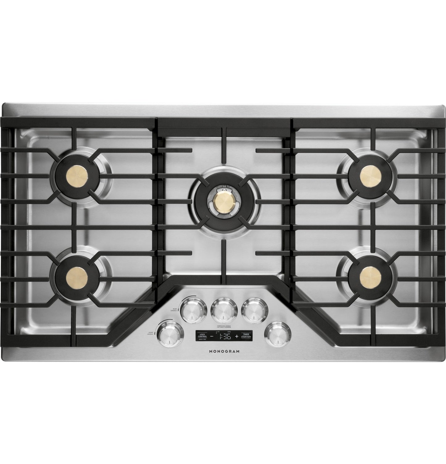 Monogram 36" Deep-Recessed Gas Cooktop (Natural Gas)