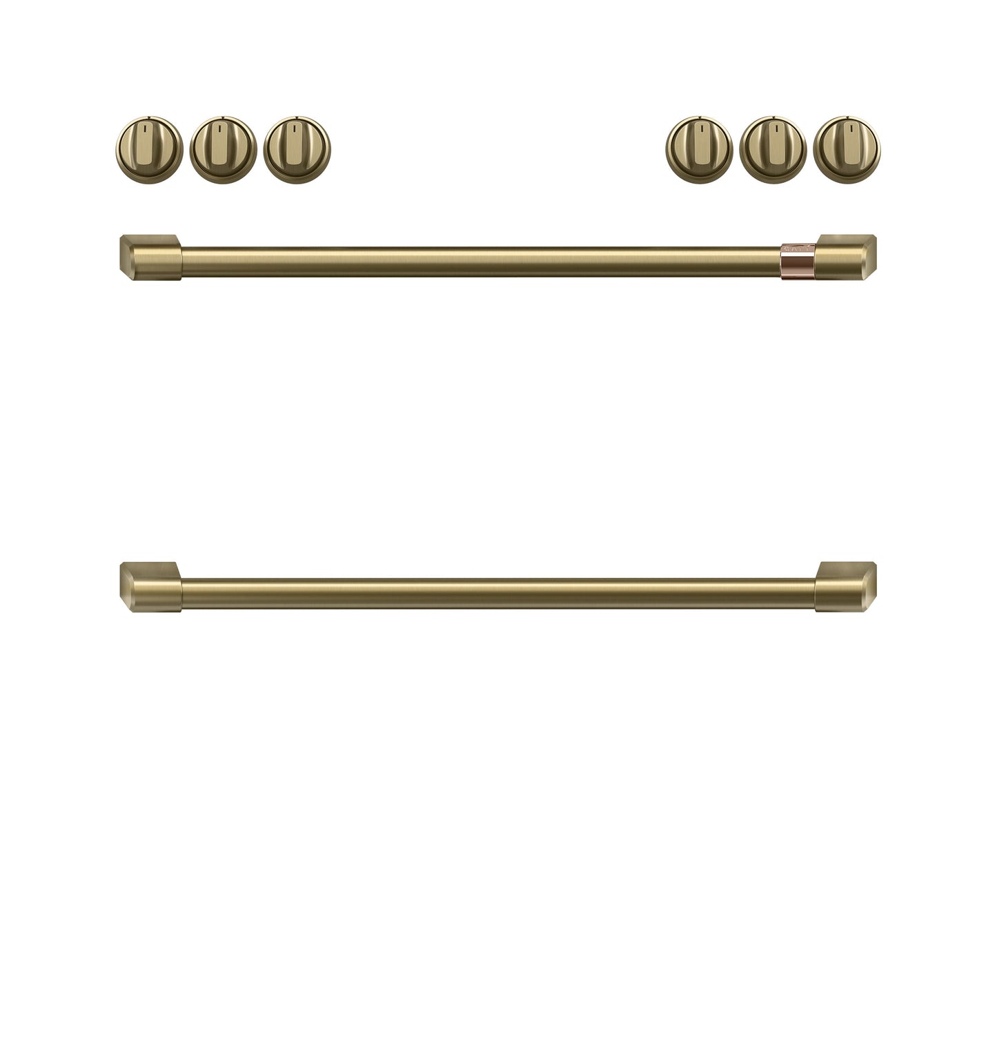 Café™ Handle Kit - Range Brushed Brass