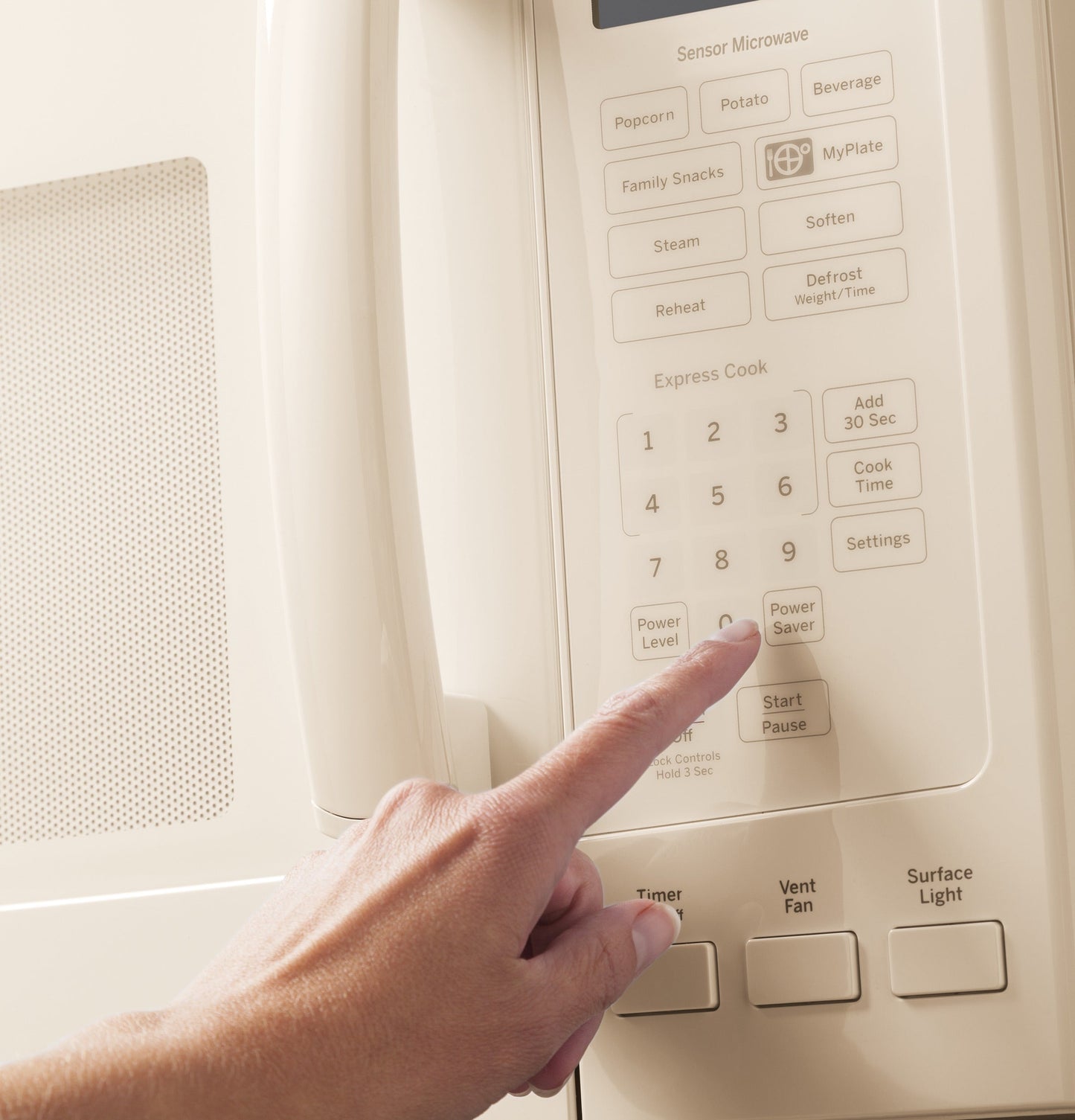 GE Profile™ Series 1.9 Cu. Ft. Over-the-Range Sensor Microwave Oven