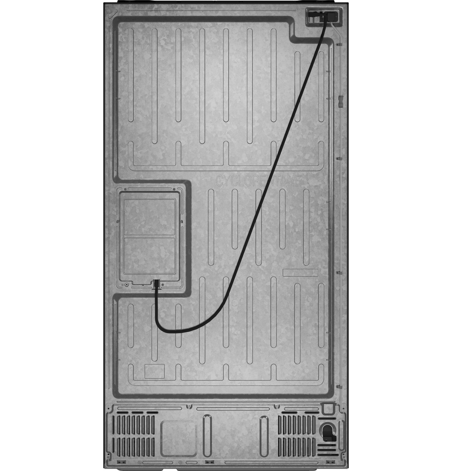 Café™ ENERGY STAR® 22.3 Cu. Ft. Smart Counter-Depth 4-Door French-Door Refrigerator in Platinum Glass