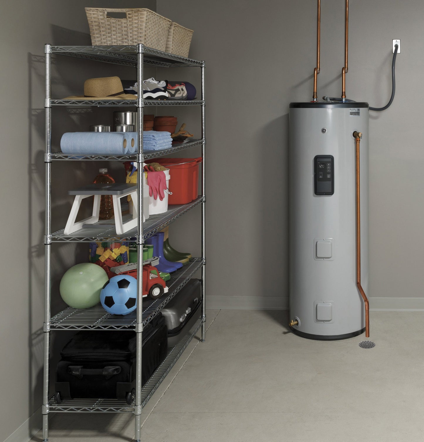 GE® Smart 50 Gallon Tall Electric Water Heater