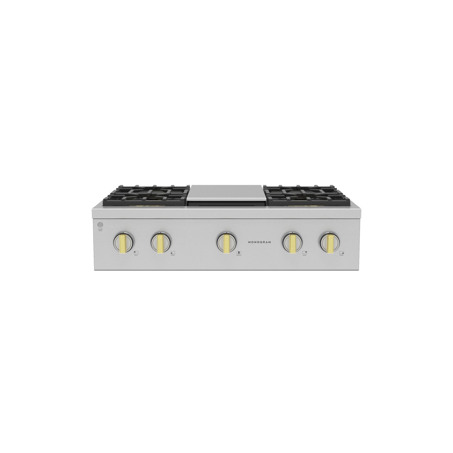 Monogram 36" Professional Gas Rangetop with 4 Burners and Griddle (Natural Gas)
