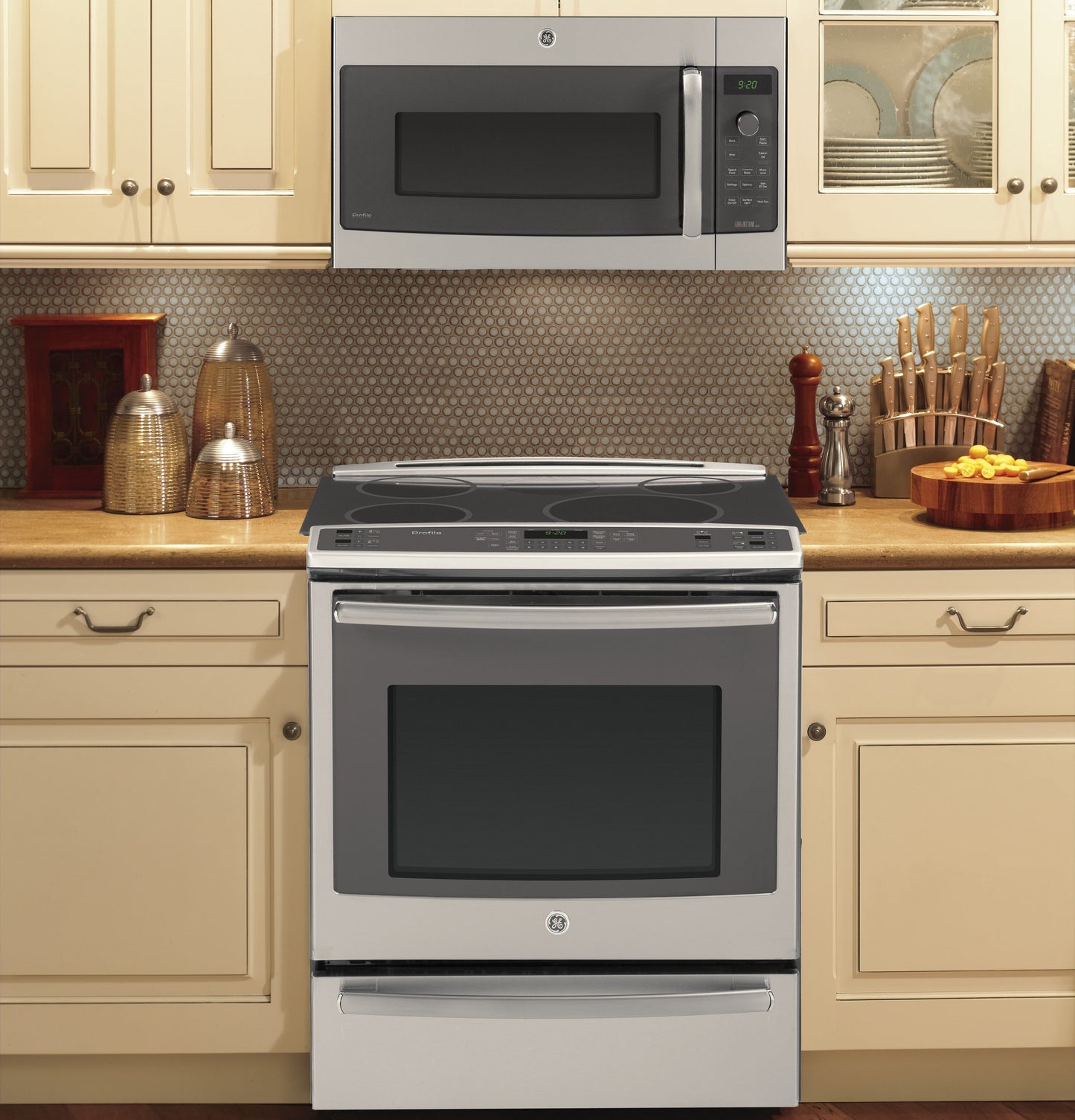 GE Profile™ Over-the-Range Oven with Advantium® Technology