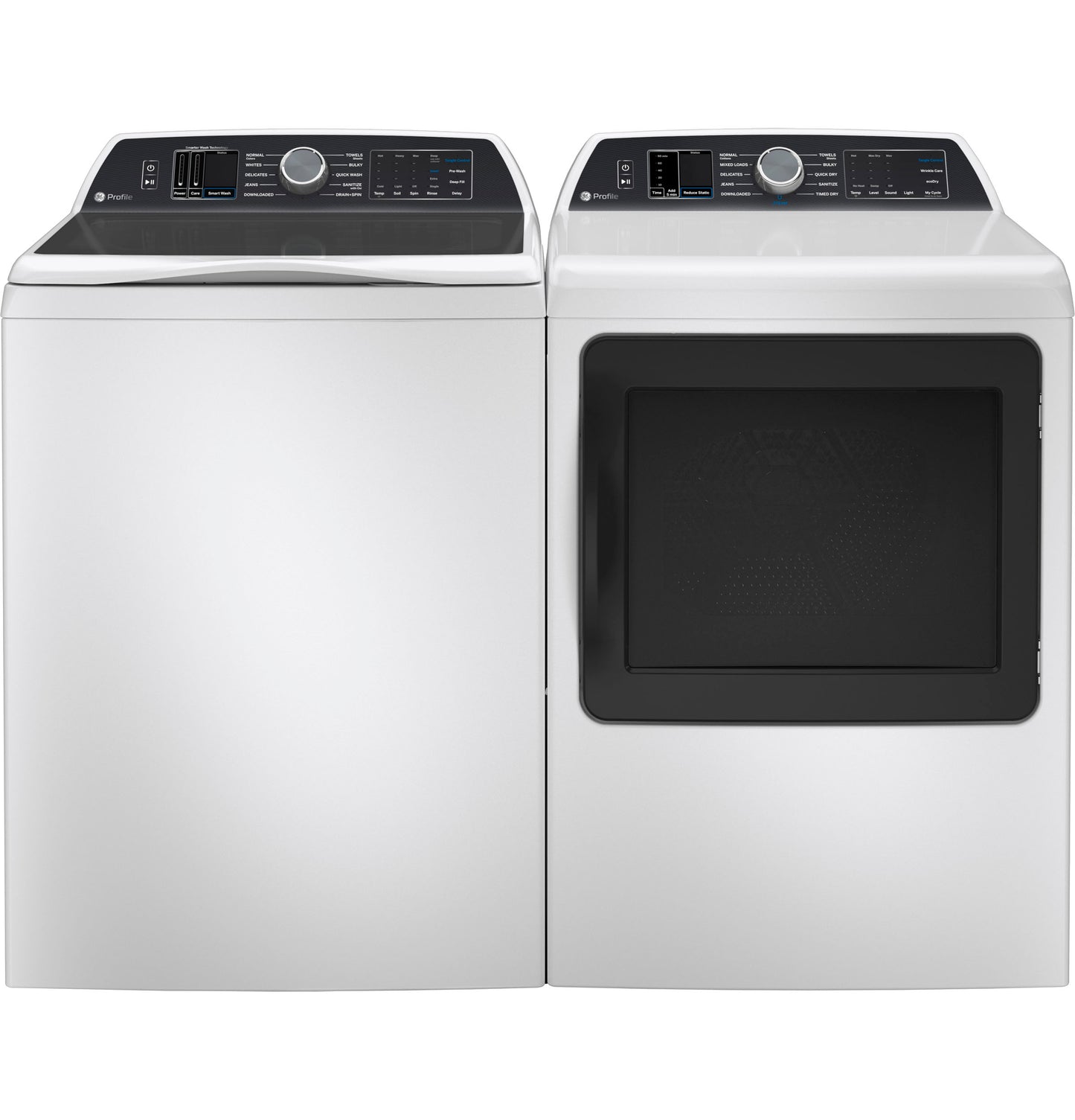 GE Profile™ 5.3 cu. ft. Capacity Washer with Smarter Wash Technology and FlexDispense™