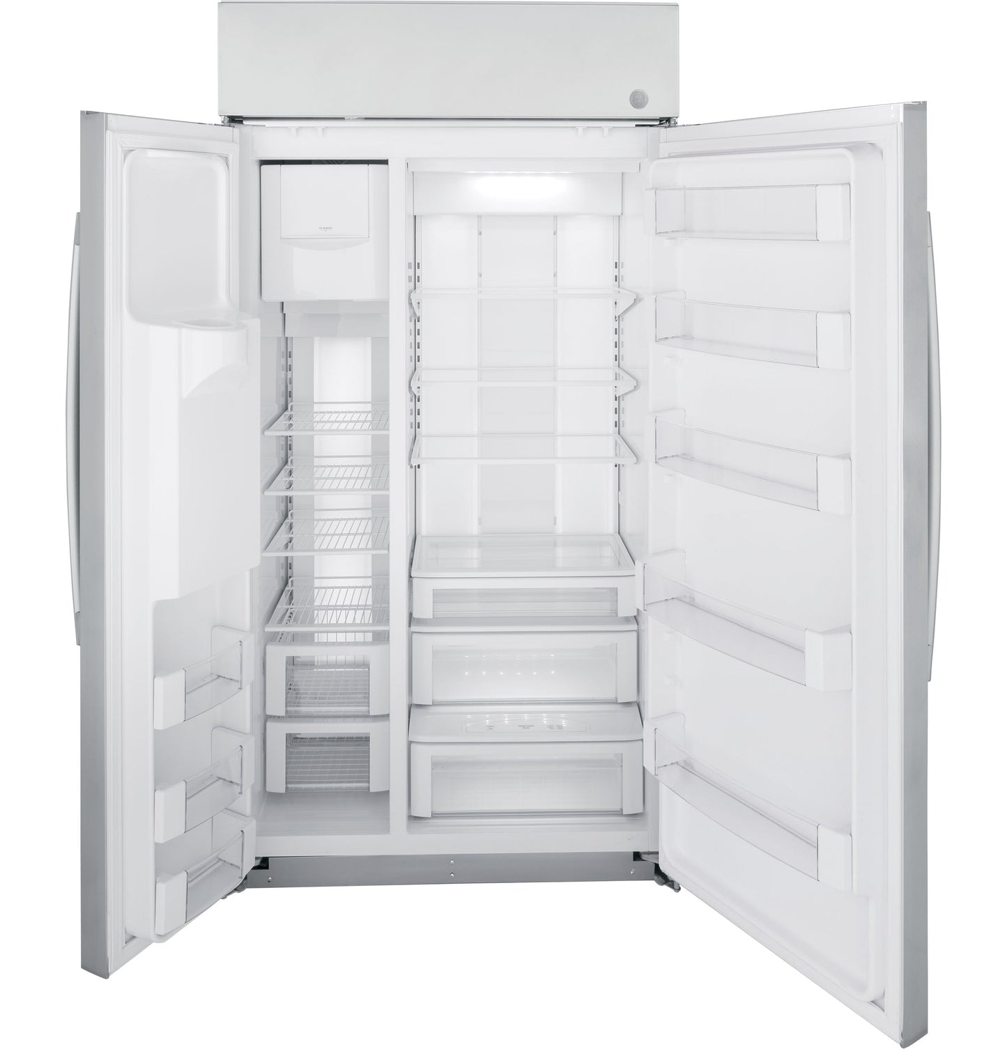 GE Profile™ Series 42" Smart Built-In Side-by-Side Refrigerator with Dispenser