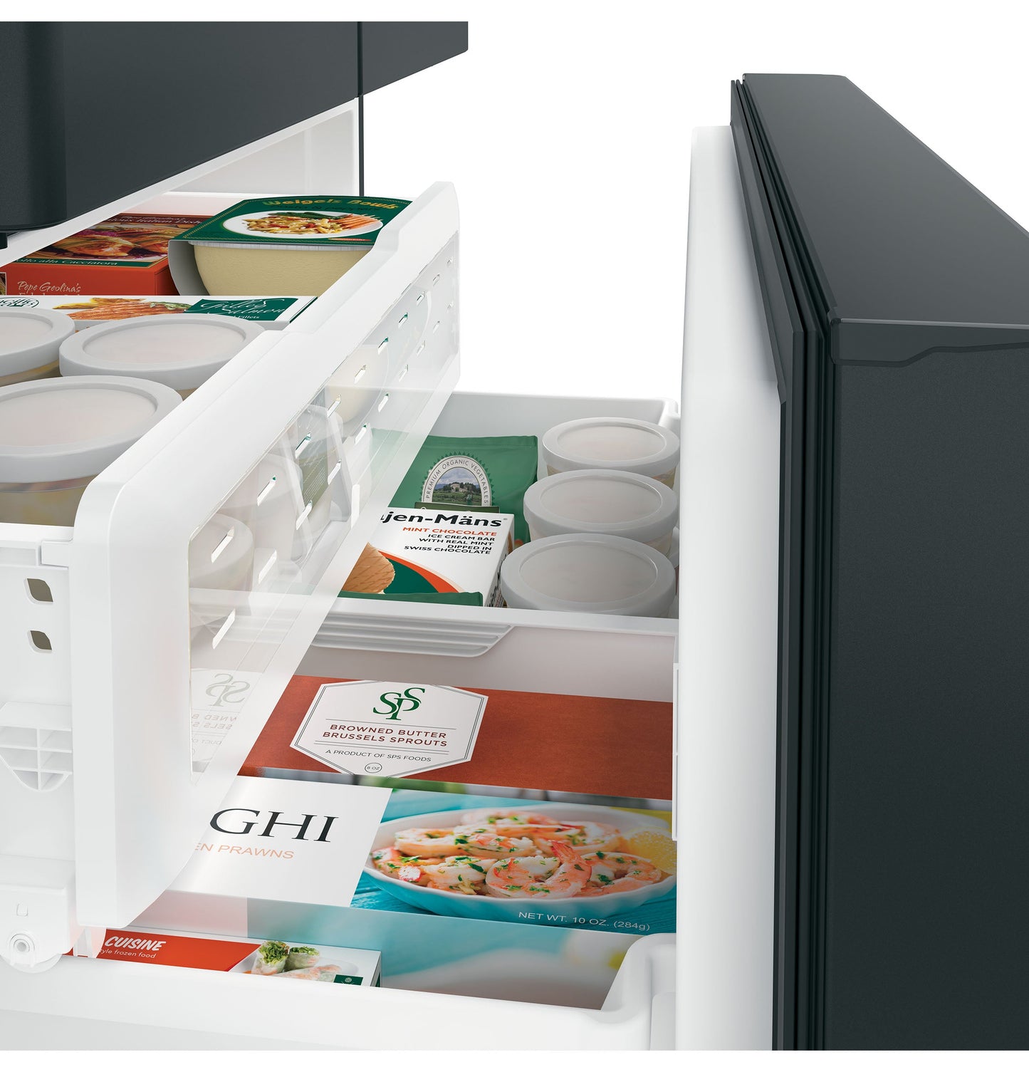 Café™ ENERGY STAR® 27.7 Cu. Ft. Smart French-Door Refrigerator with Hot Water Dispenser