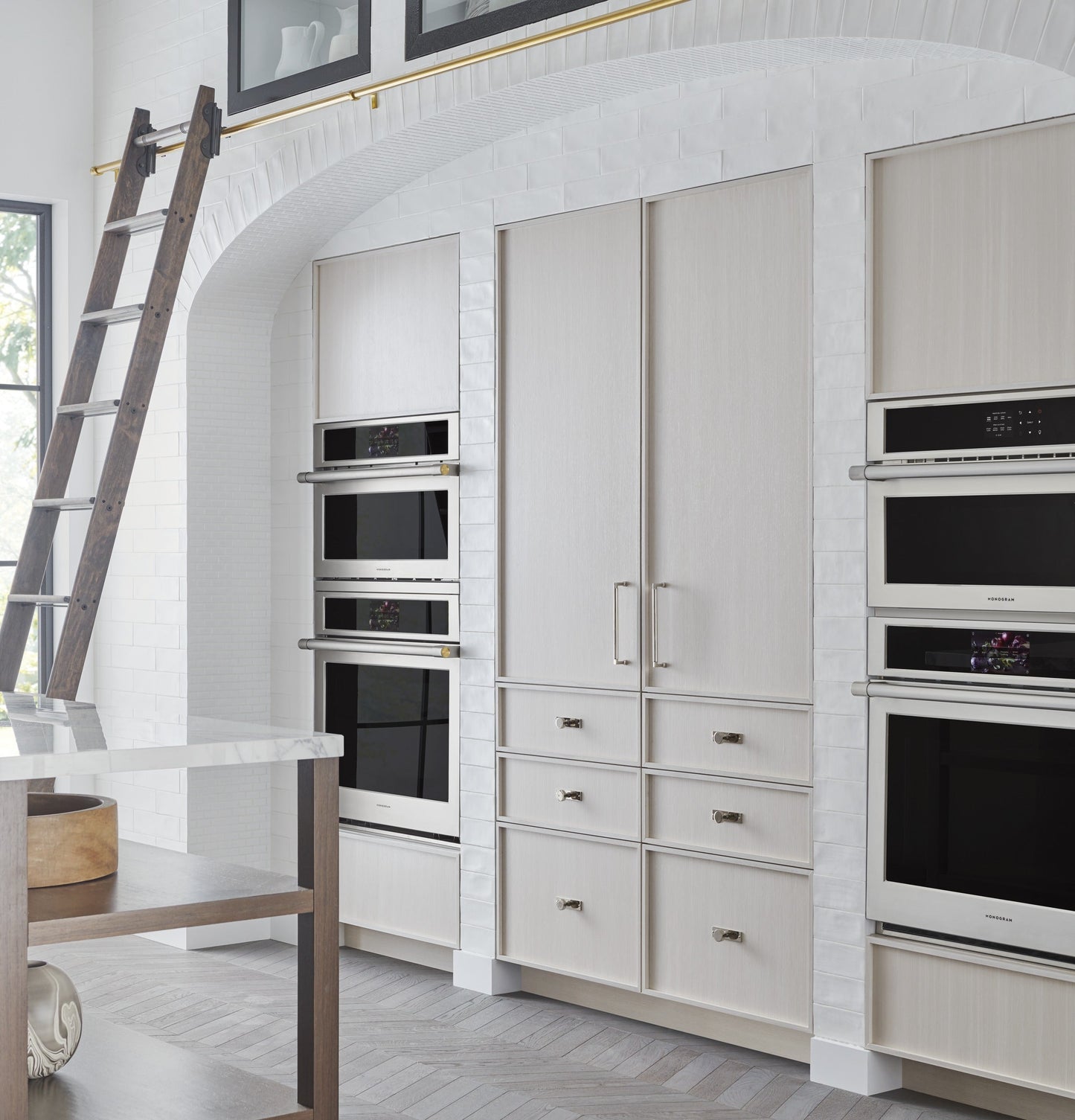 Monogram 24" Integrated, Panel-Ready Column Freezer
