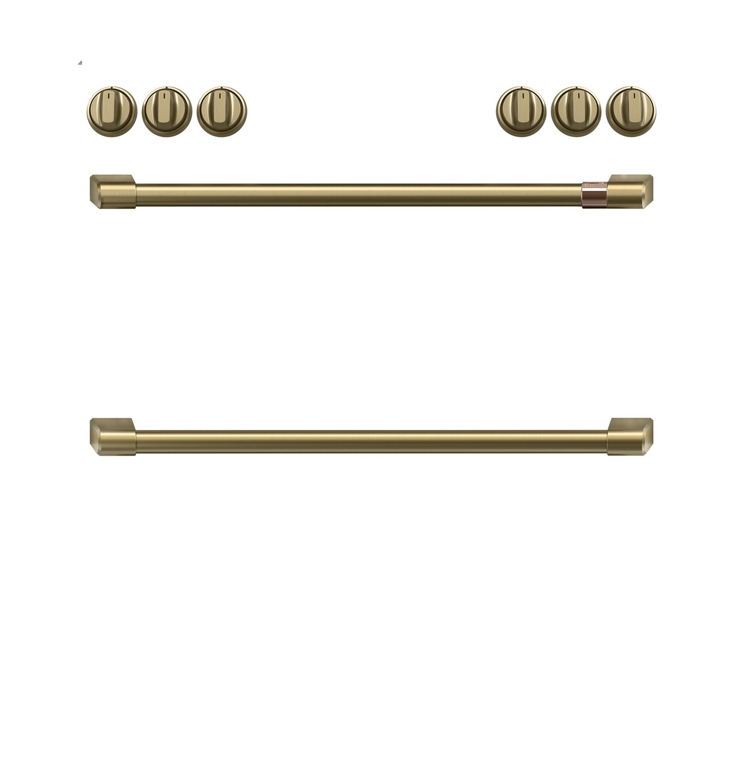Café™ Handle Kit - Range Brushed Brass